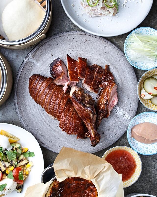Happy to announce we will have our much loved 3 day air-dried roasted duck in our premium set dinner this weekend, for dine-in or enjoy in the comfort of your home! 
Premium Set ($55 /guest)

Amuse bouche: duck consomme

Appetizer: grilled baby cucum