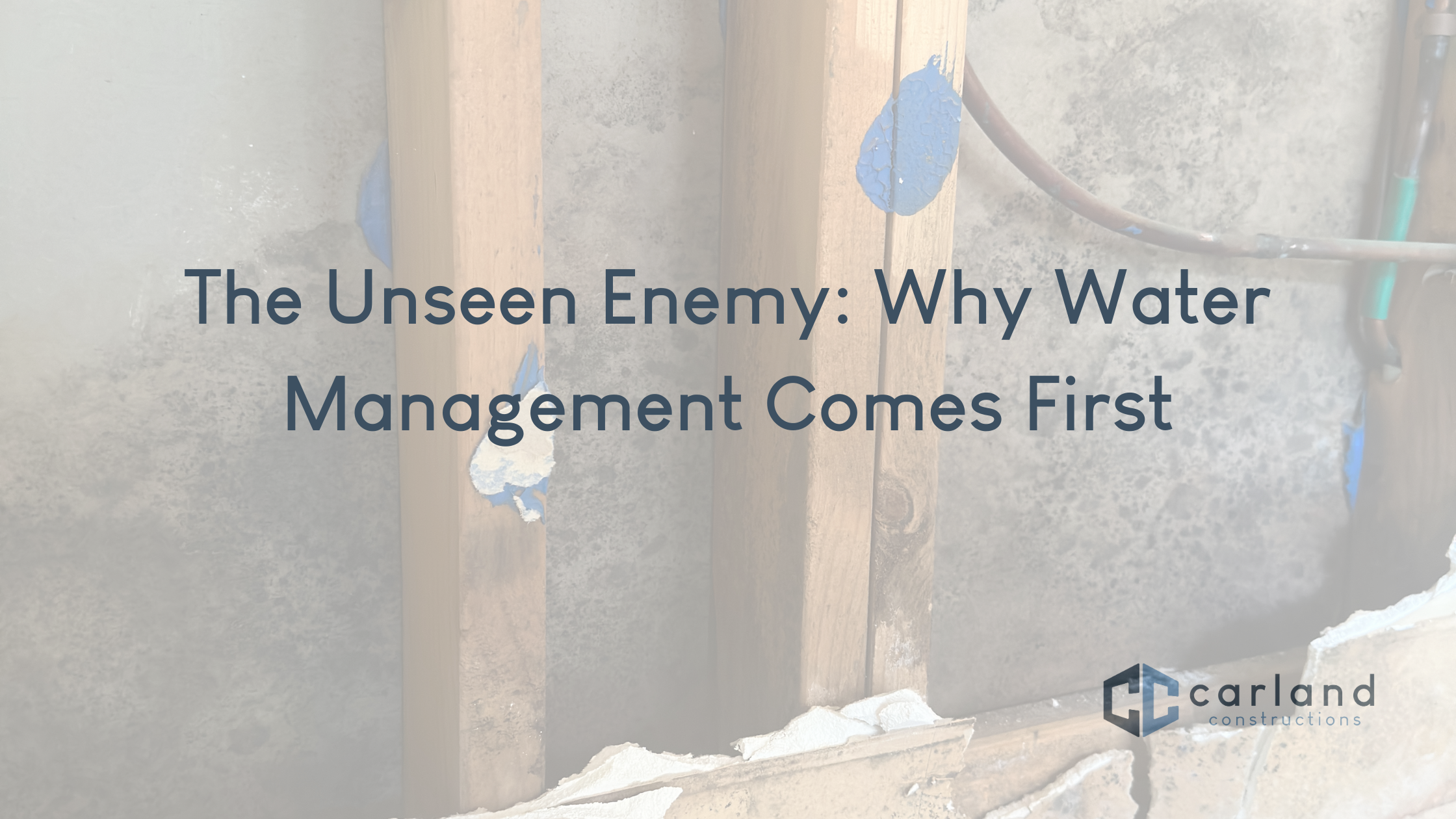 The Unseen Enemy: Why Water Management Comes First