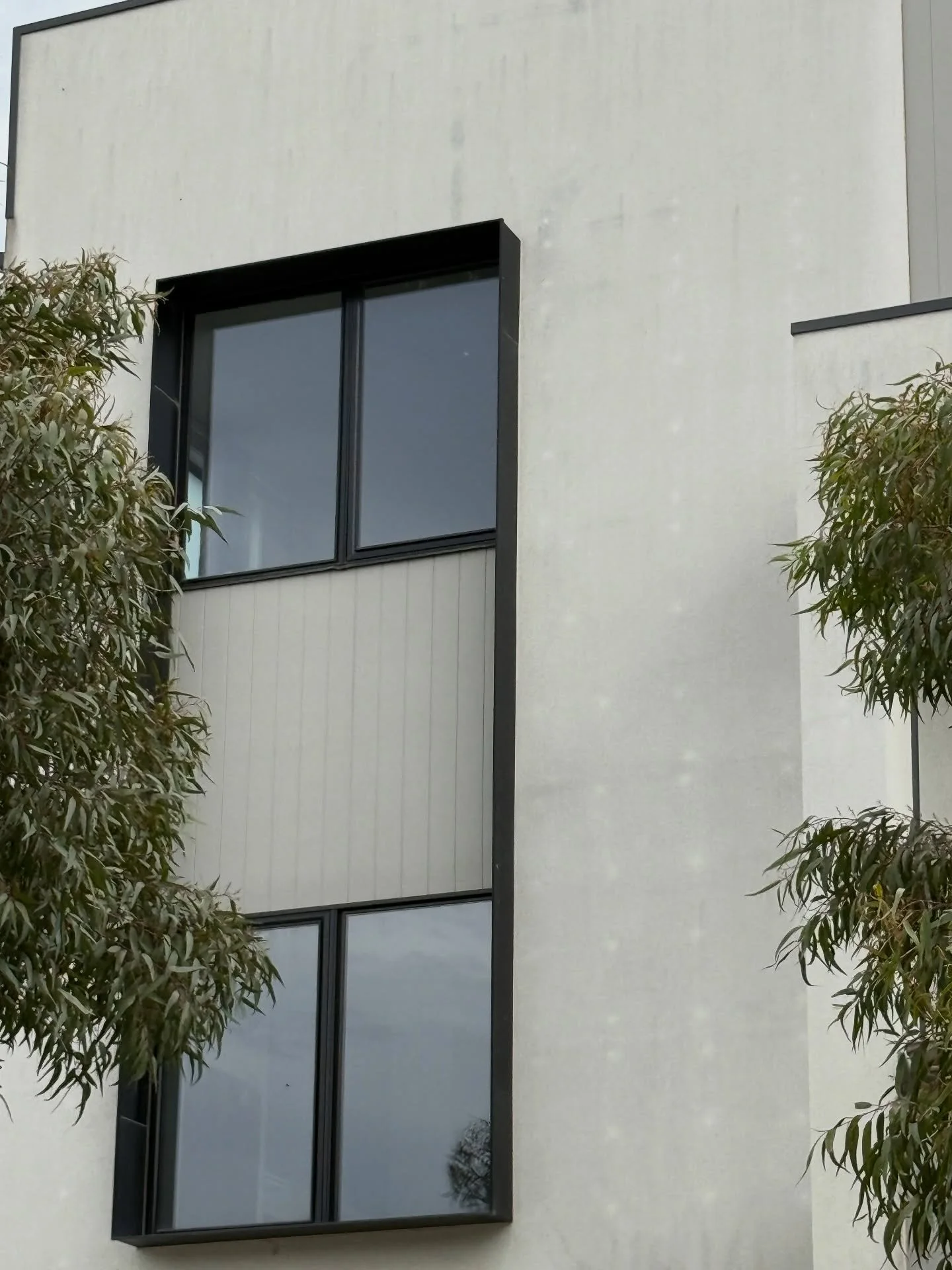 Think of this image as a high definition X-ray of structural failure waiting to happen!

And this is the consequence when you opt not to have ventilated cavities on your wall!

This common building issue is known as ghosting.

This is what trapped mo