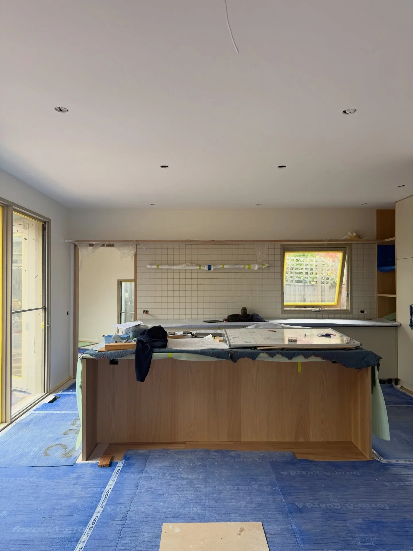 Just a little bit of what has been happening in week one of this year. 

We are getting super close to finishing up our Stafford House with @olaver_architecture, well on our way to our first blower door test at our Flemington Passive House and about 
