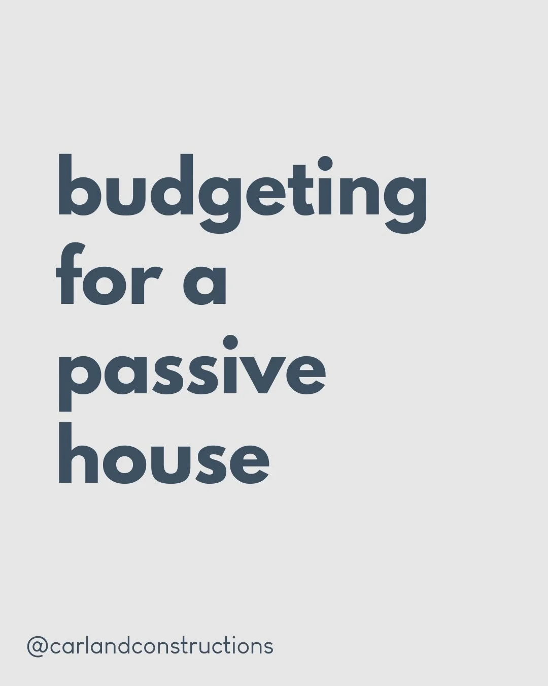 What does it cost to build a passive house?

It&rsquo;s the question everyone wants to avoid, not because they don&rsquo;t want to talk about it, it just required a complicated answer.

It&rsquo;s just like no one can give you a direct answer on what