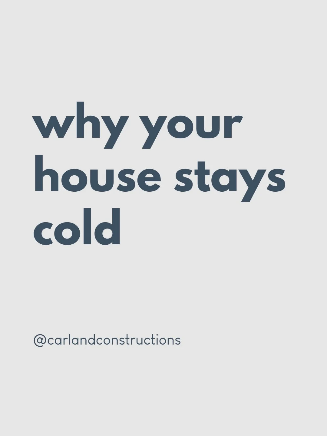 Let&rsquo;s be real: most Australian homes are just glorified tents.

We spend all summer panicking about 40&deg;C heatwaves, but in Melbourne, the real battle is the 6-month winter marathon. We actually spend twice as much energy trying to stay warm