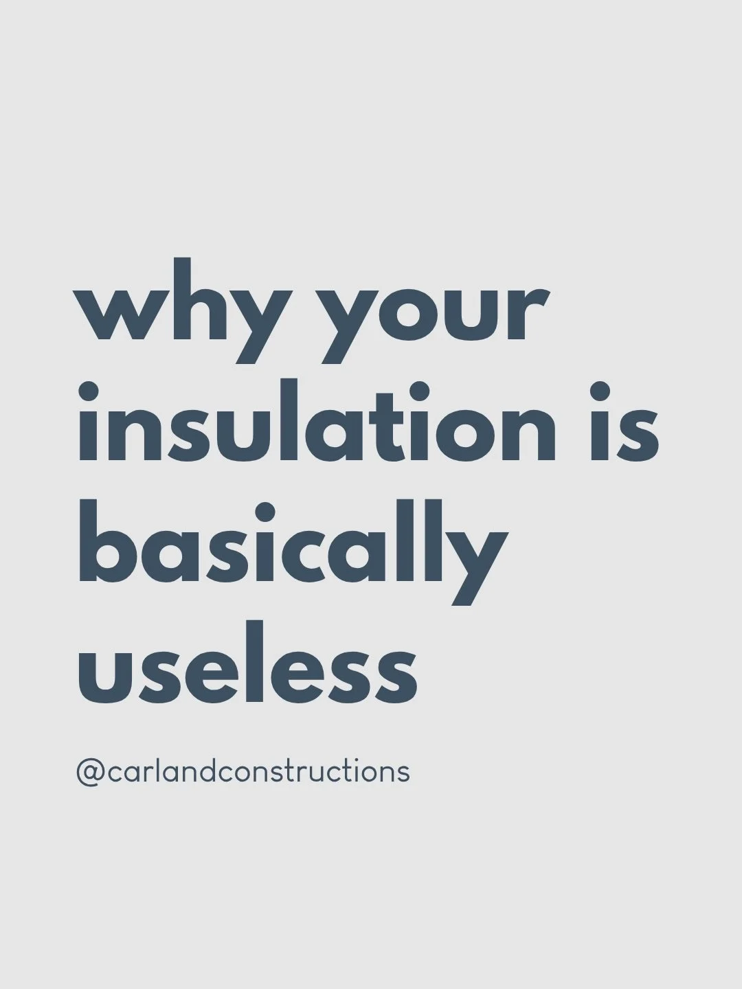 The most frustrating thing about the Australian building industry is the standard we have all accepted. We keep building &ldquo;7-star&rdquo; homes and then act surprised when they are full of drafts and high energy bills.
The truth is, your insulati