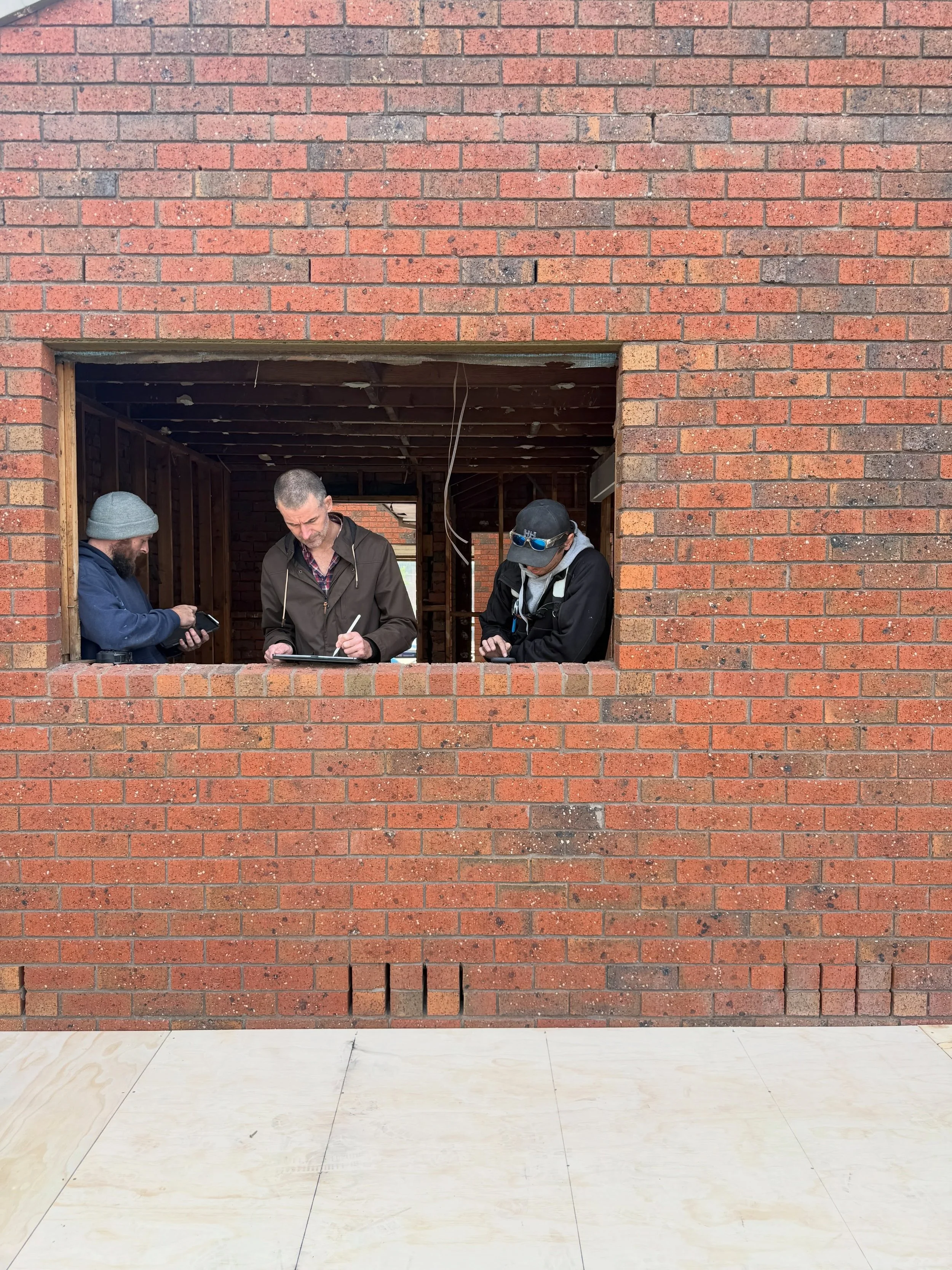 Retrofits are harder than new builds. That is exactly why we love them.

A new build gives you control from day one. A retrofit makes you earn it, especially a double brick 1980s home.

We have almost finished most of the demolition and really there 