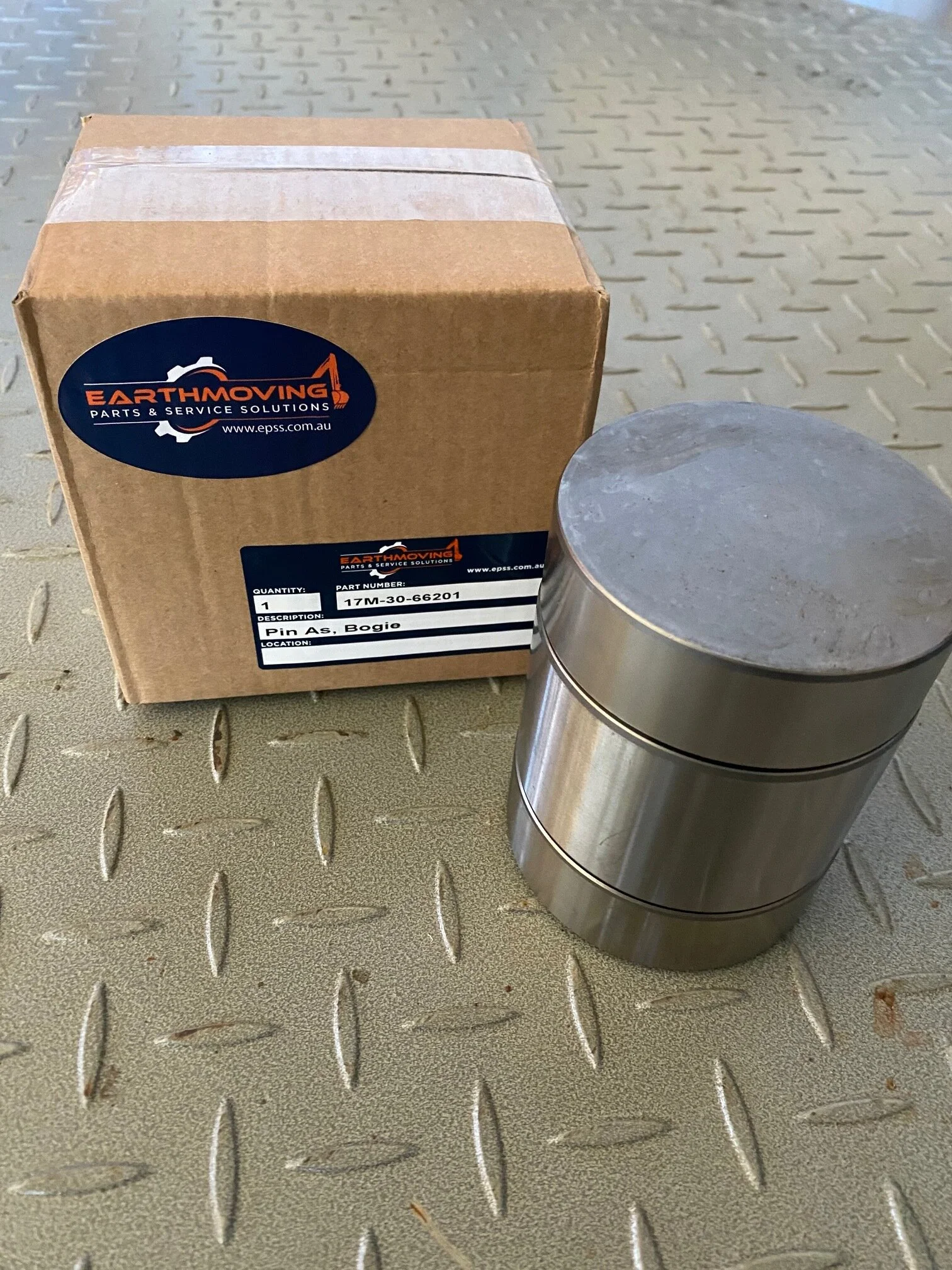 17M-30-66201 - PIN AS, CARTRIDGE (BOGIE) - $550.00+GST EA