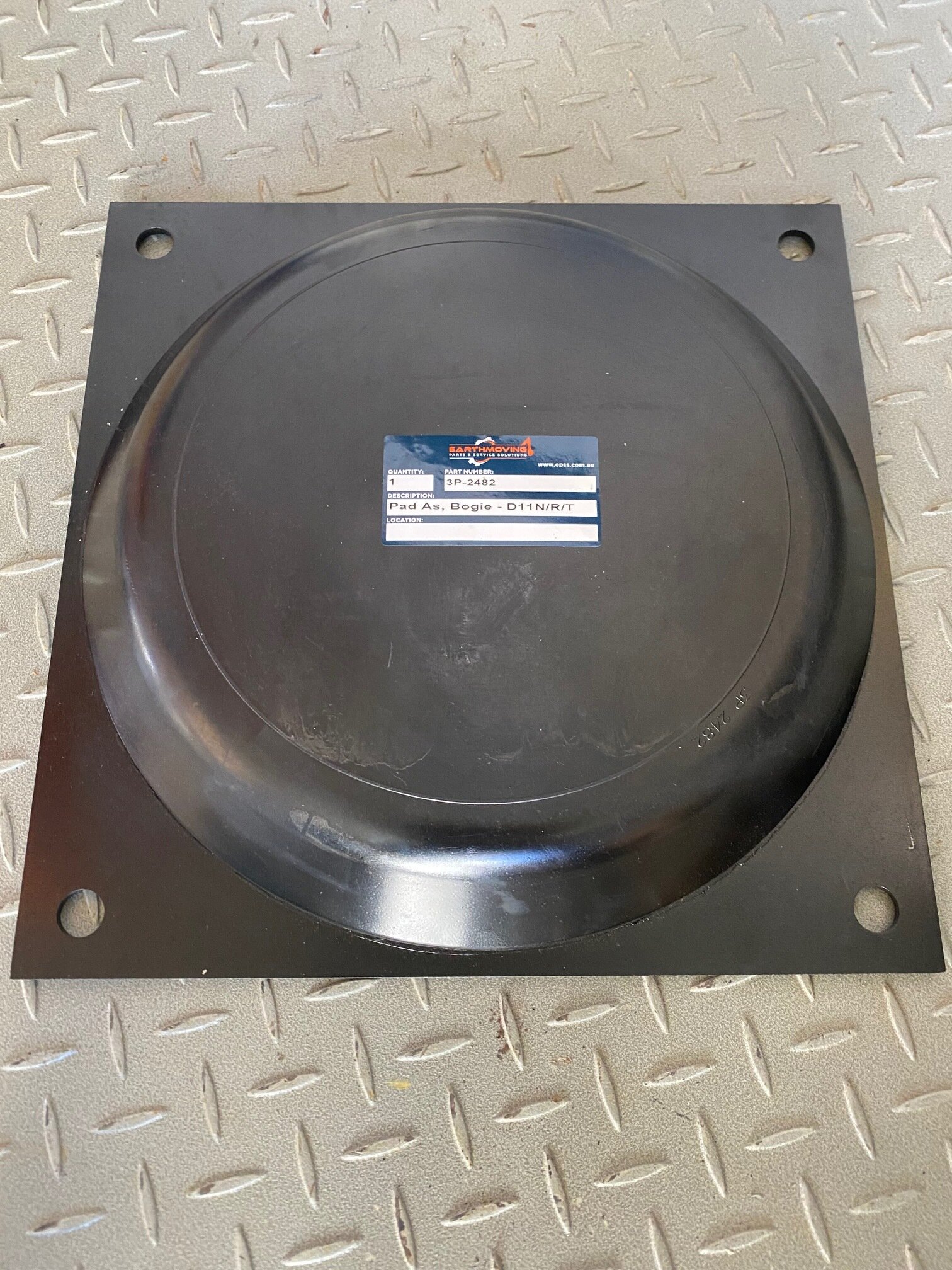 3P2482 - PAD AS, BOGIE - $150.00+GST EA