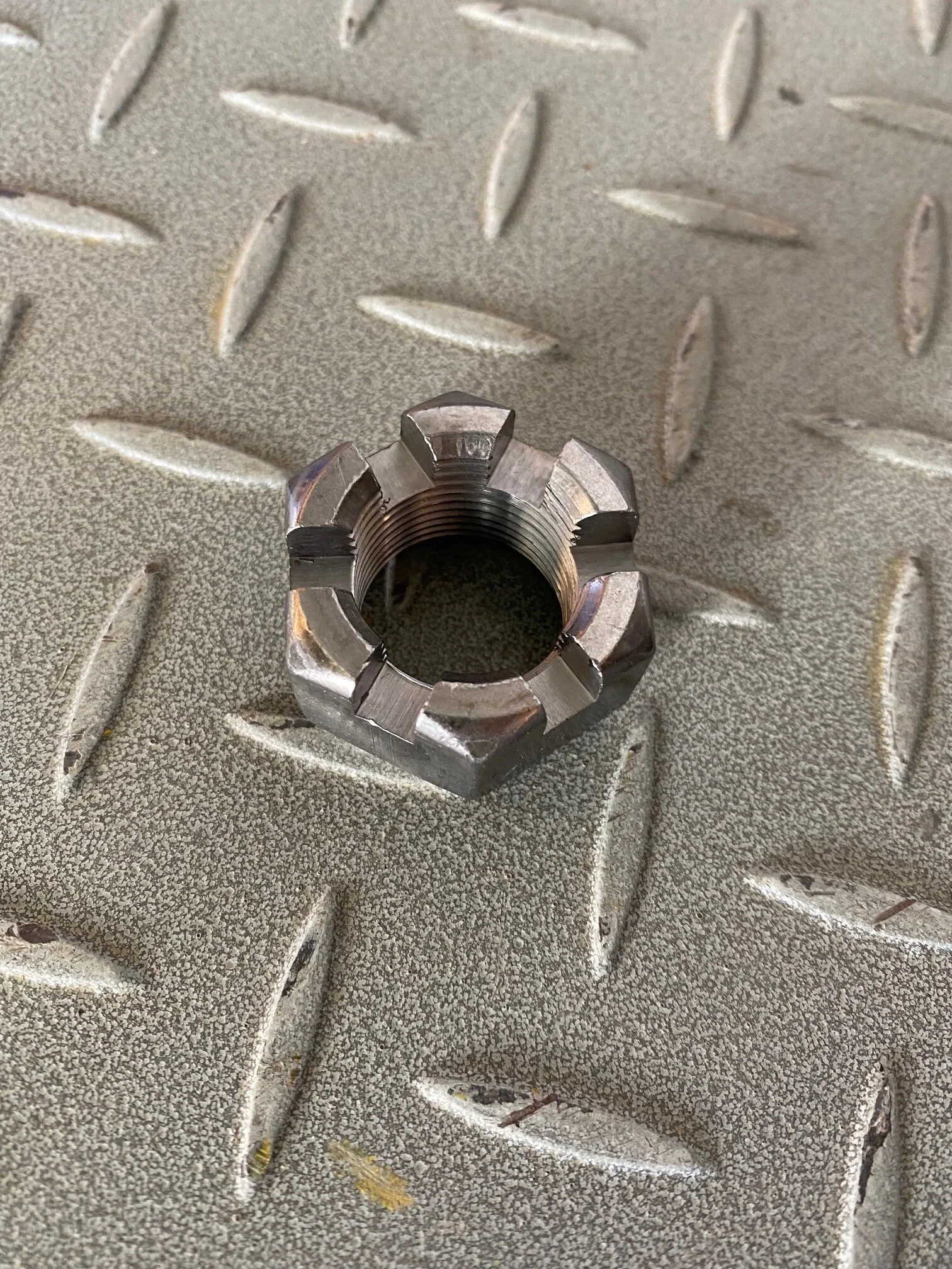 1B4443 - NUT, SLOTTED - $15.00+GST EA