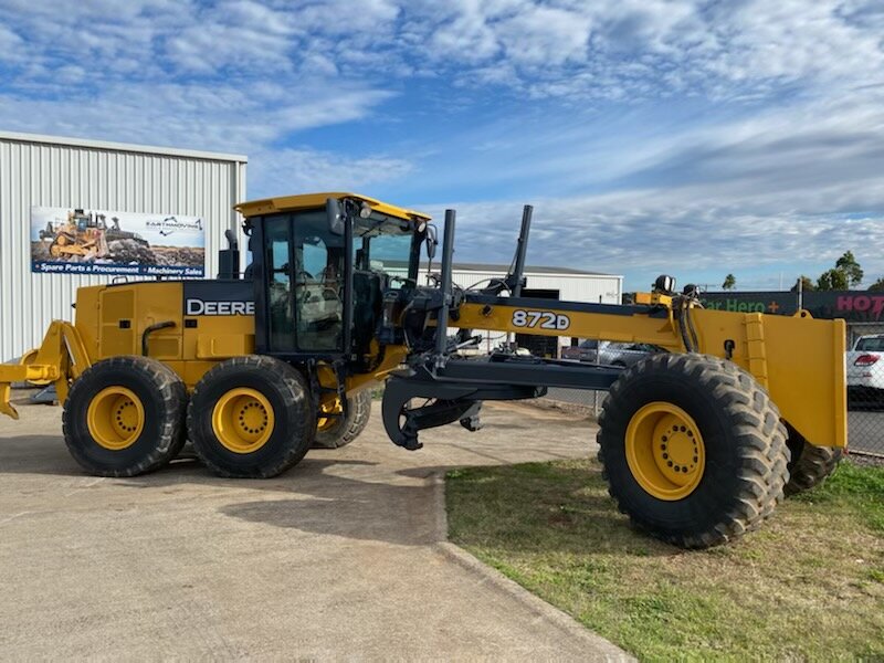 John Deere 872D Motor Grader For Sale — Earth Moving Parts & Service ...