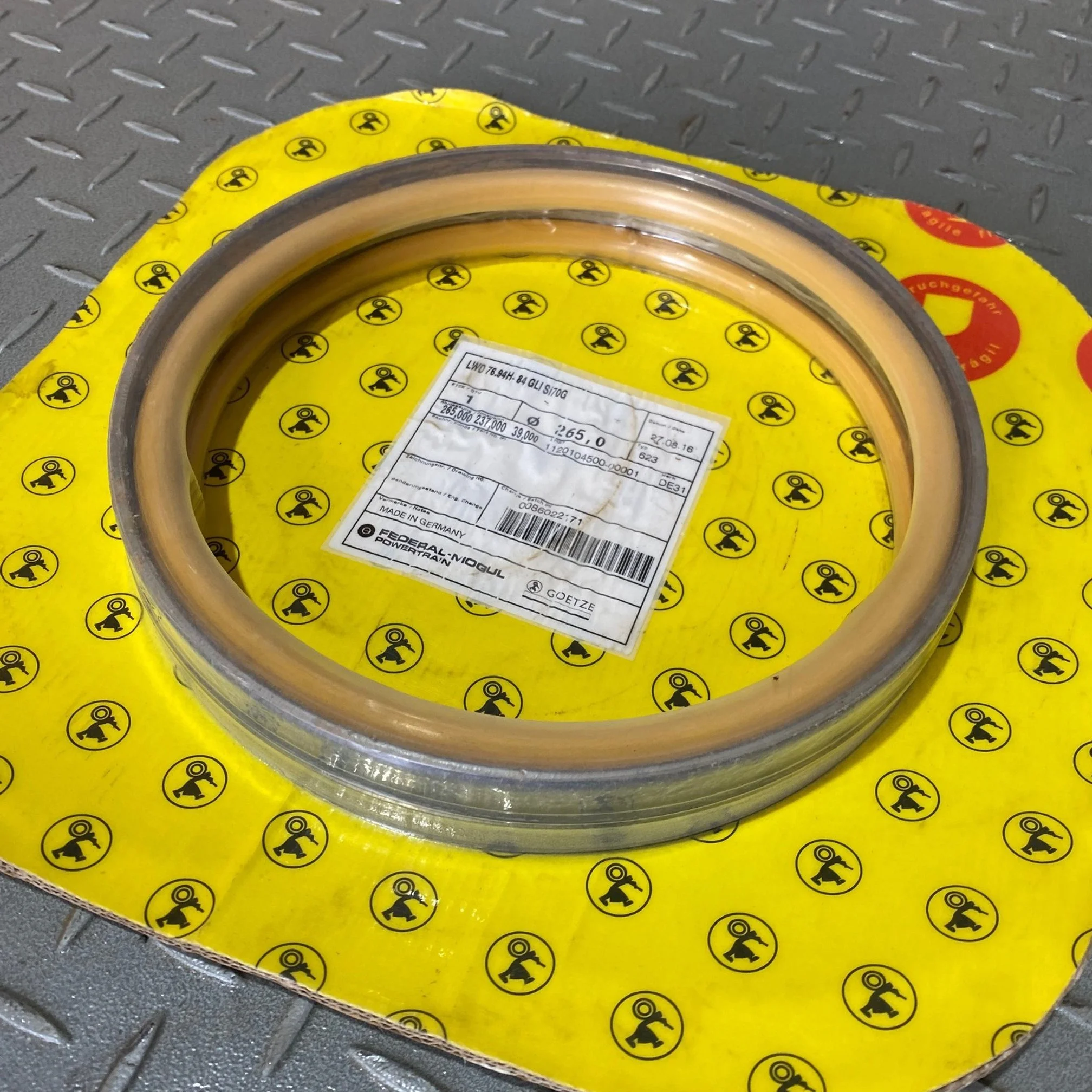 3097664 - SEAL GP, DUO CONE - $750.00+GST EA