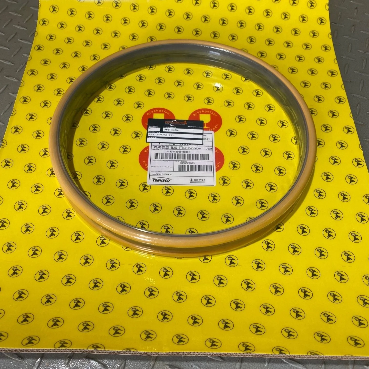 3634454 - SEAL GP, WHEEL - $1350.00+GST EA