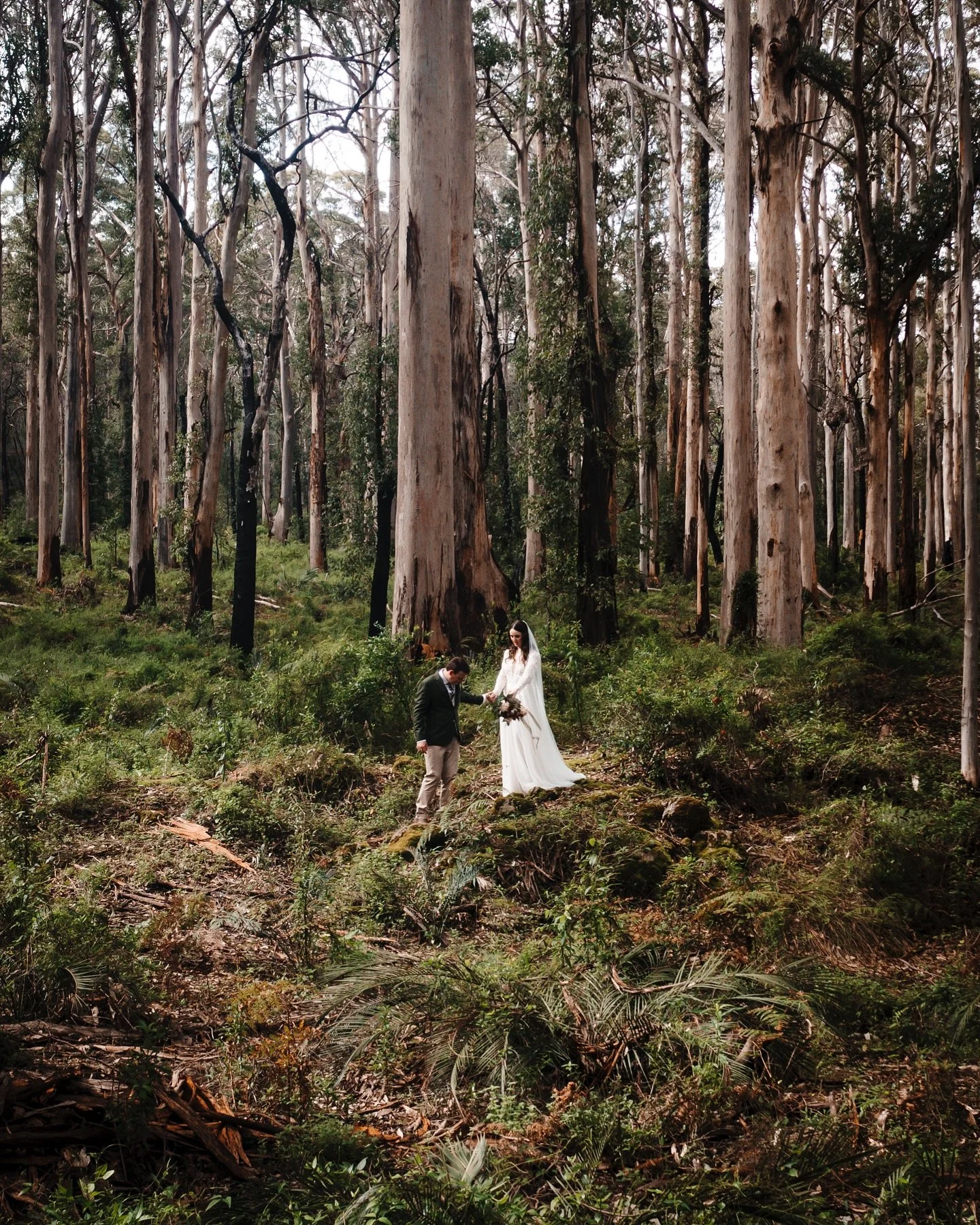 I love heading down to our beautiful south west and I was lucky enough to capture Allison and Lachy&rsquo;s special day last week! We had a wander around the beautiful Boranup Forest where they did their first look before their lovely wedding at @the