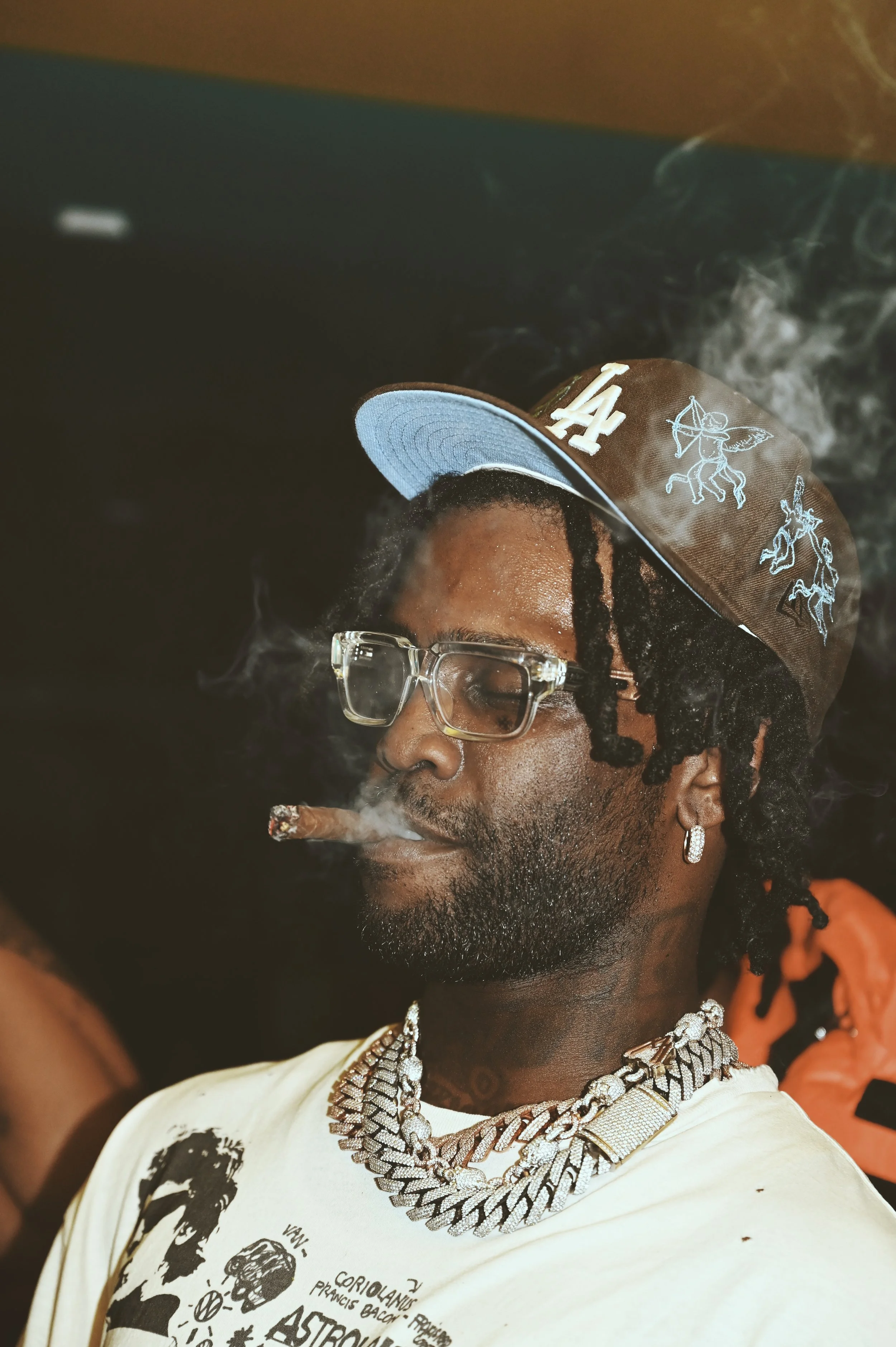 Chief Keef Smoking, Hollywood Hills 2024