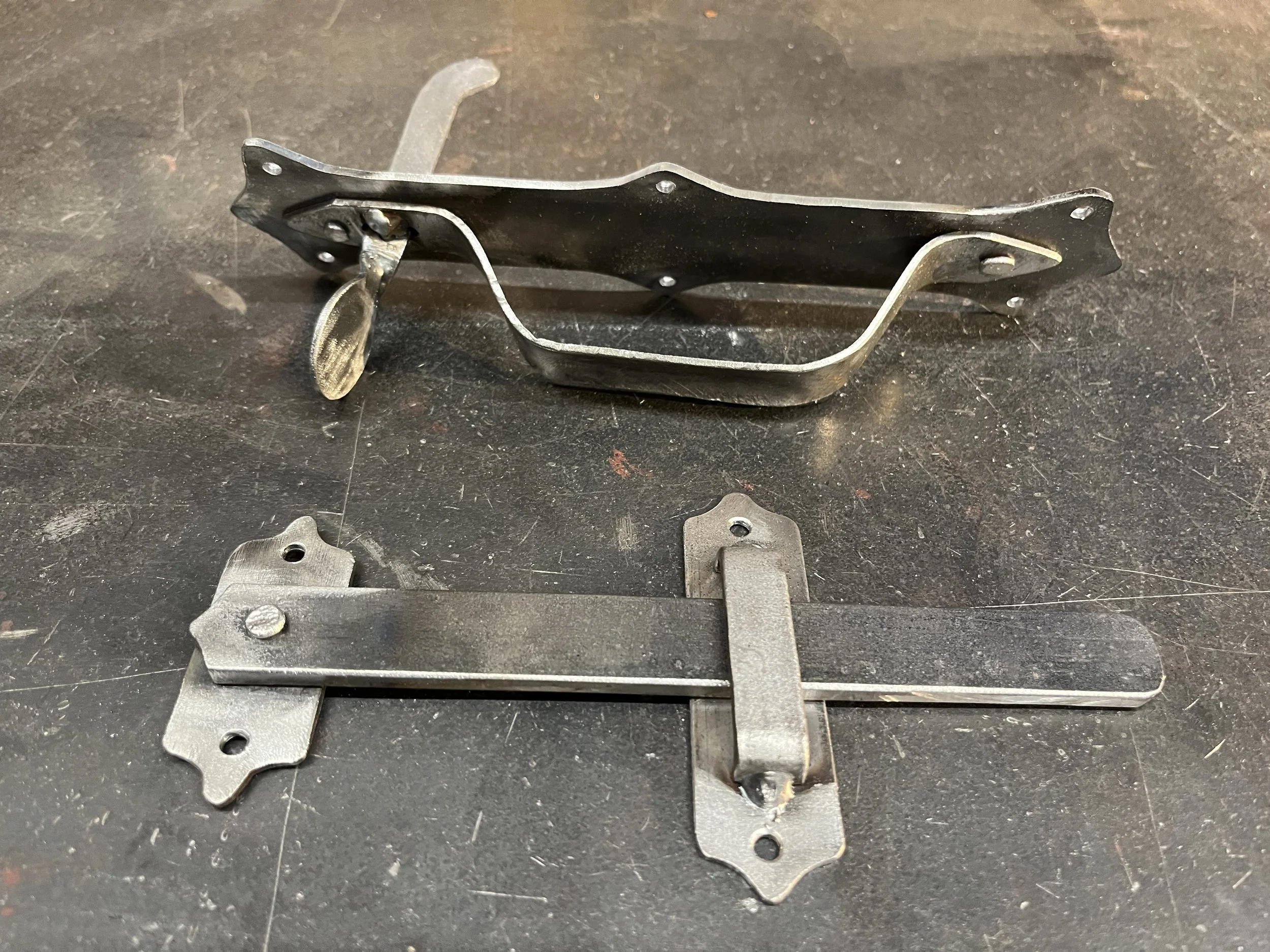 Full detailed copy of a heritage suffolk latch.
