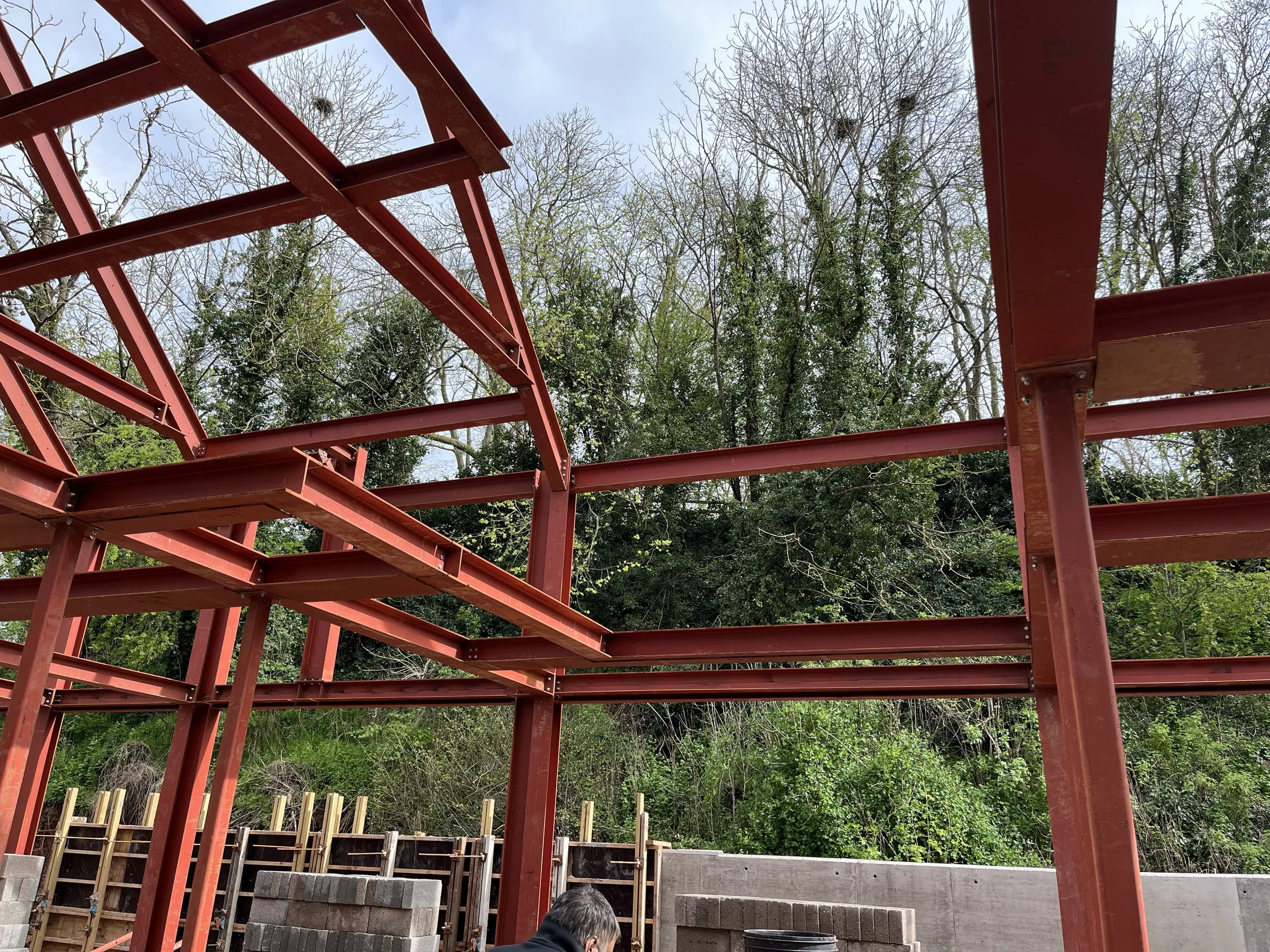 Modification of existing structrual beams for a private house build.