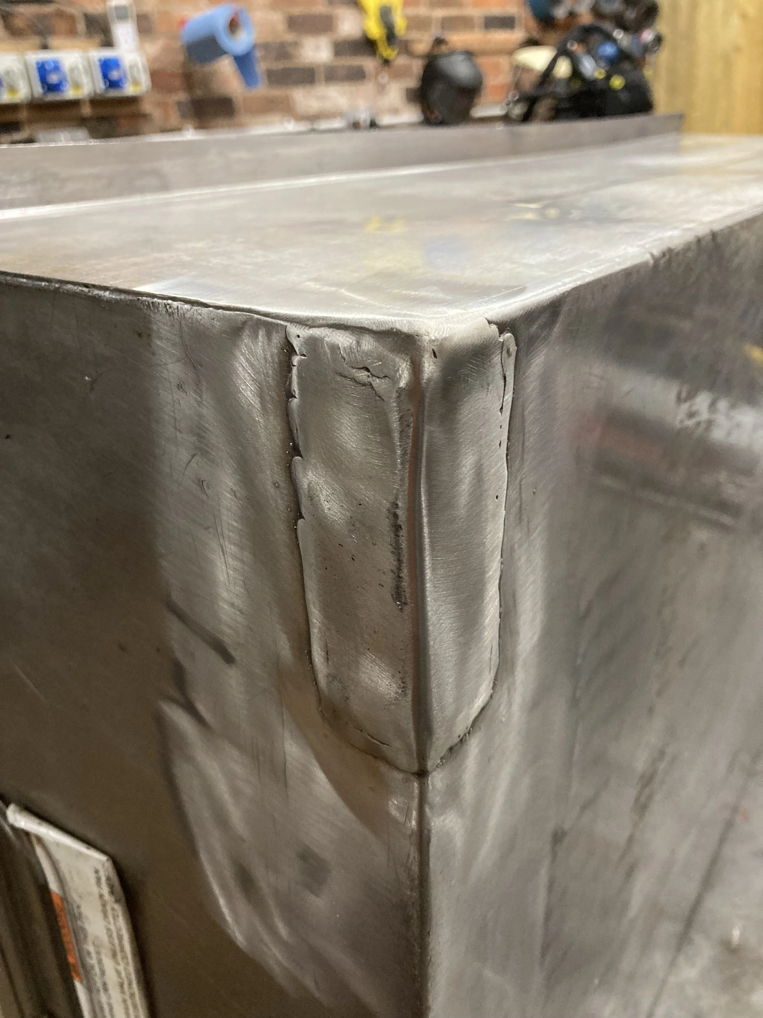 Stainless steel tank repair patch