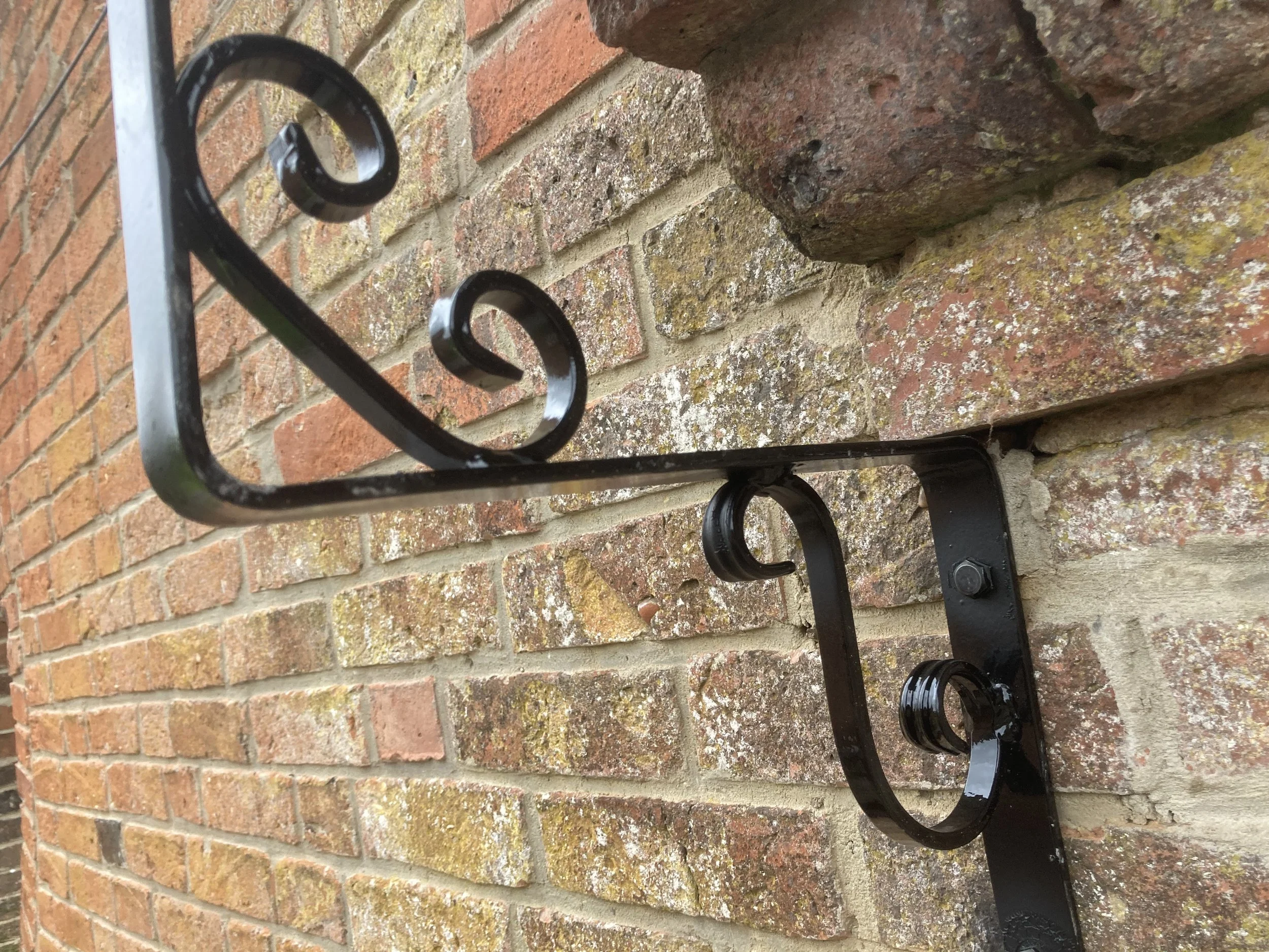 Heritage brackets for a local estate