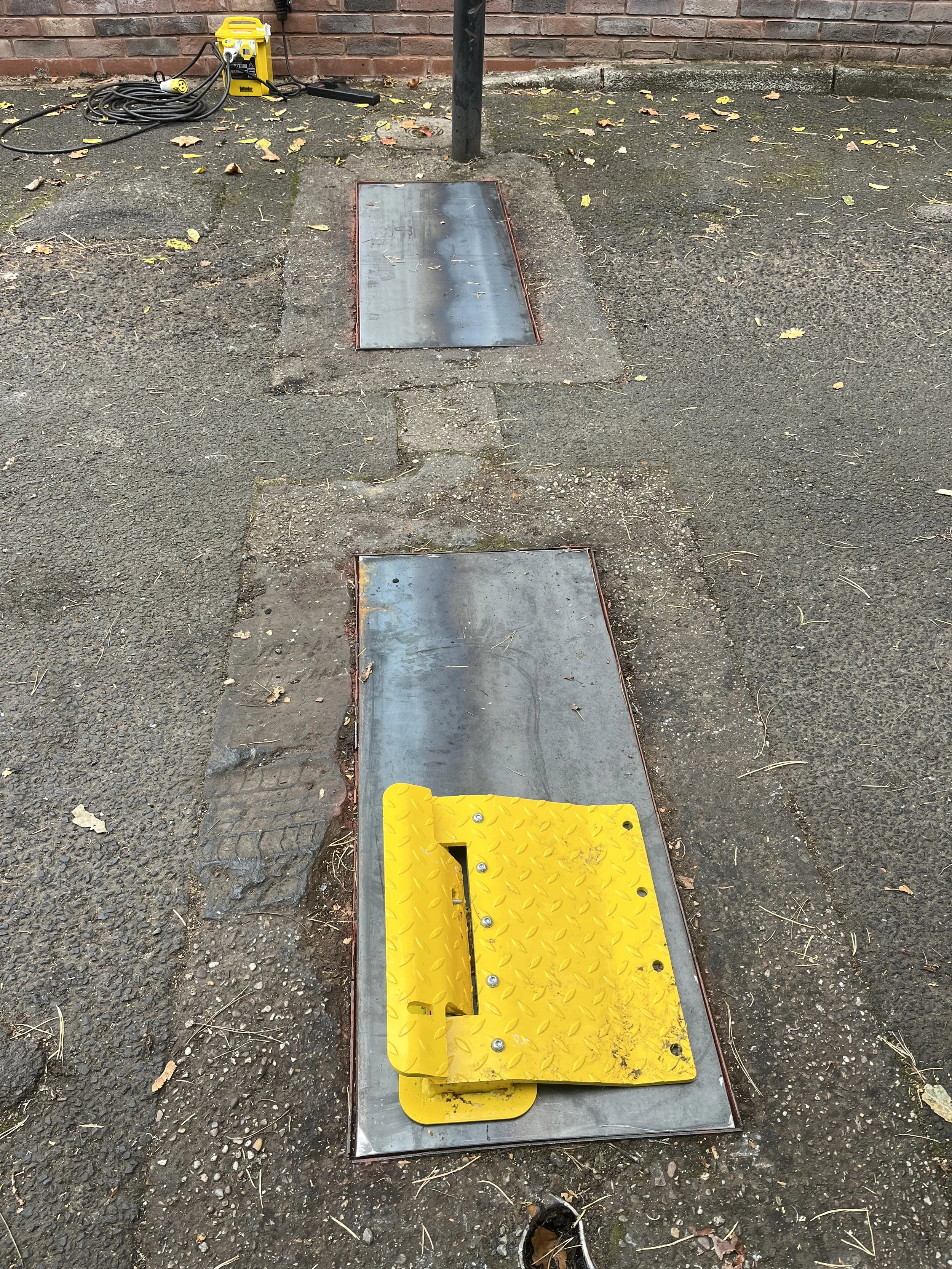 New 10mm traffic plates and teeth units