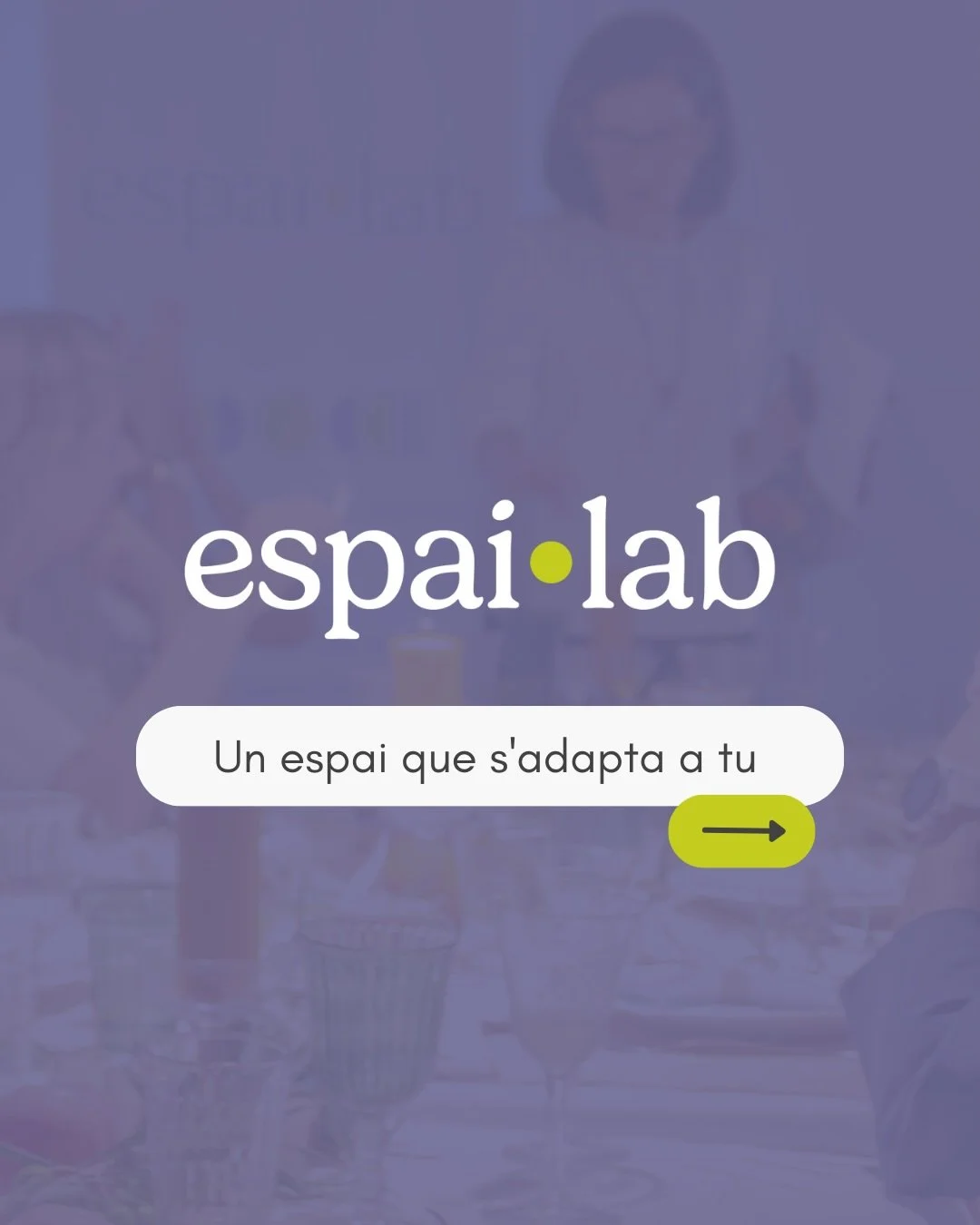 Vols fer una formaci&oacute;? Tens al cap un taller i no saps com fer-ho?, o nom&eacute;s necessites un lloc discret per reunir-te amb un client?, @espai.lab t&rsquo;ofereix aix&ograve; i m&eacute;s. 
Vine o pregunta&rsquo;ns, sense comprom&iacute;s.