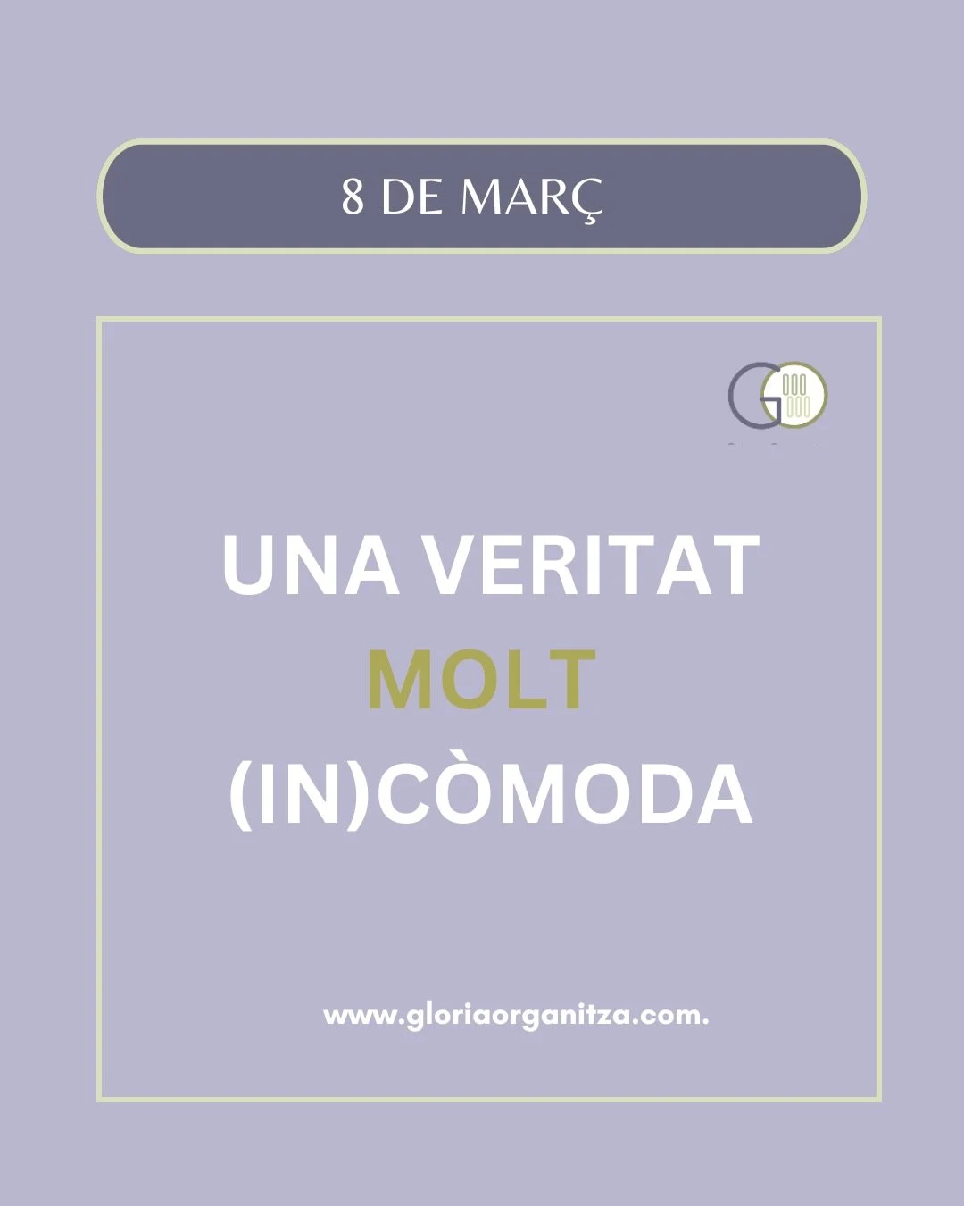 Hola, com est&agrave;s? Aquest diumenge dia de la dona treballadora, tornarem a sortir als carrers a fer sentir la nostra veu. 

Ho farem des de molts &agrave;mbits diferents. Cadascuna de nosaltres posar&agrave; l&rsquo;objectiu del clam a partir de