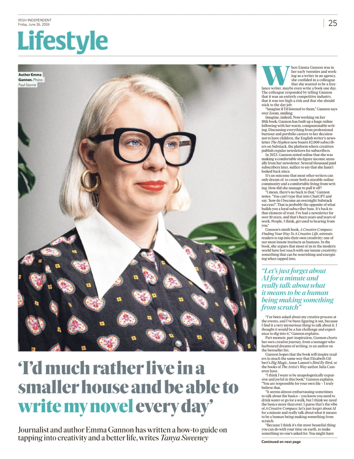 Irish Independent, 2026