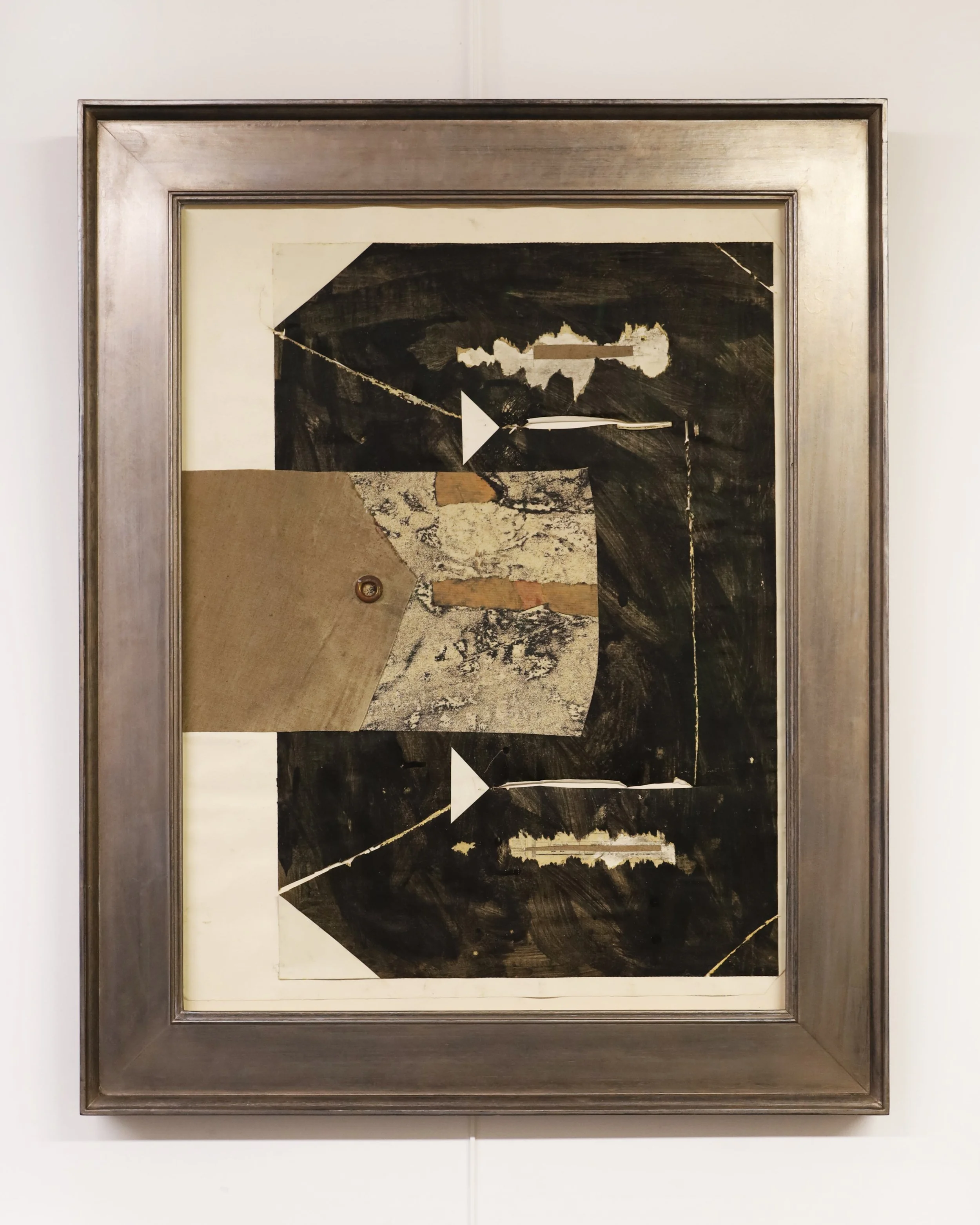Trevor Bell - Untitled (1964), original abstract mixed media artwork.