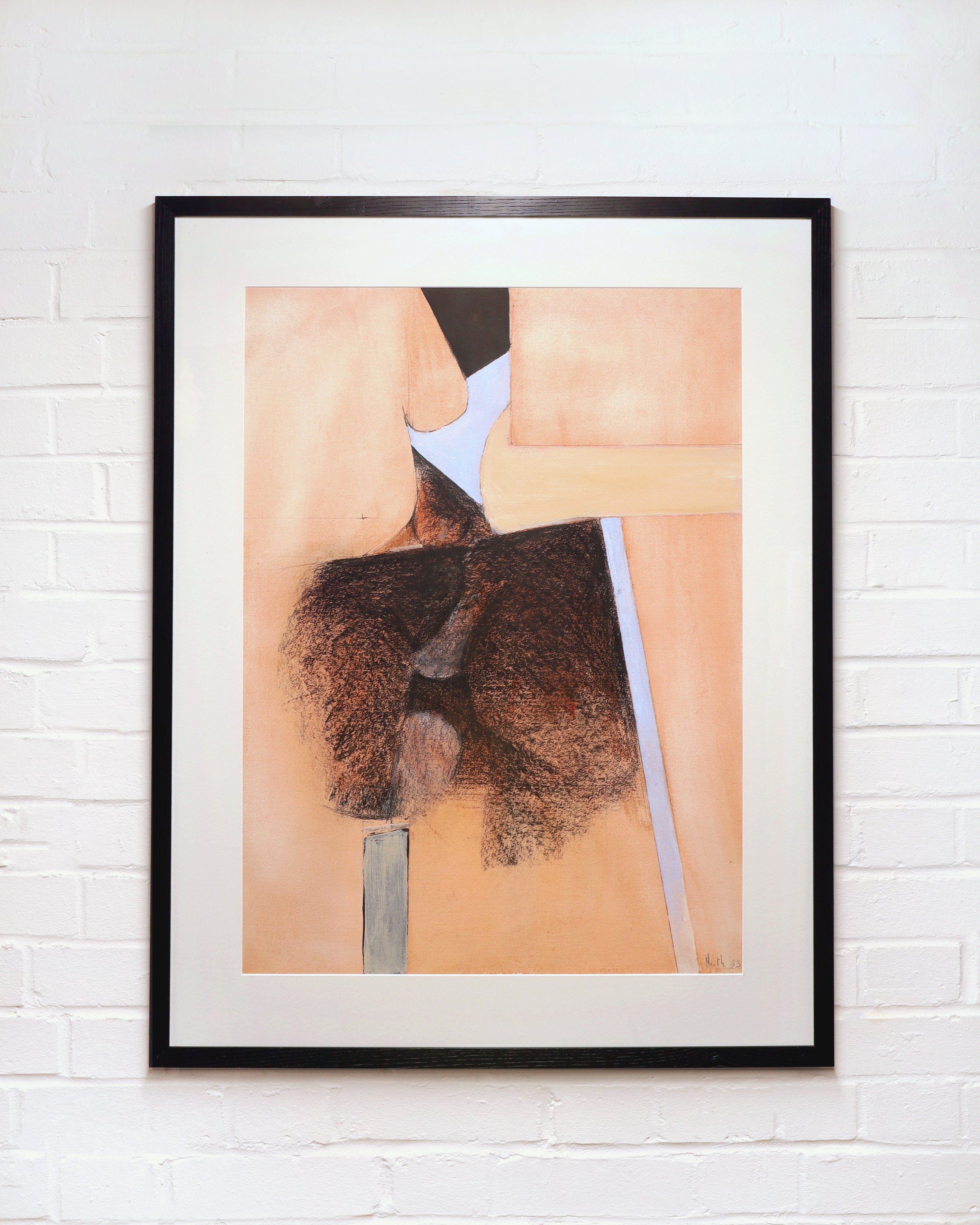 Adrian Heath, Untitled, 1983 (framed)