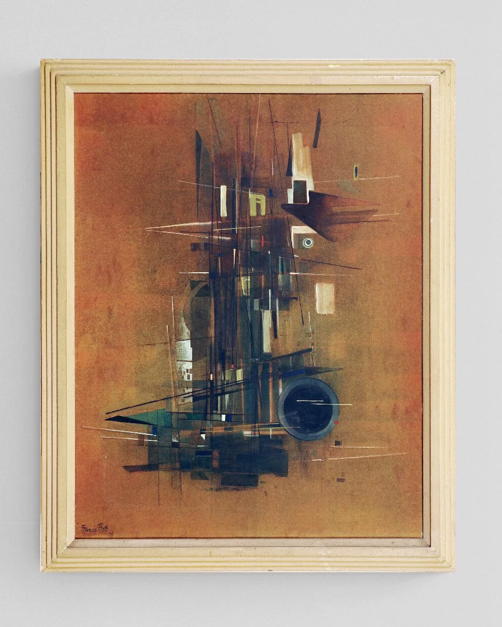 Francis Bott, Abstract composition, 1951