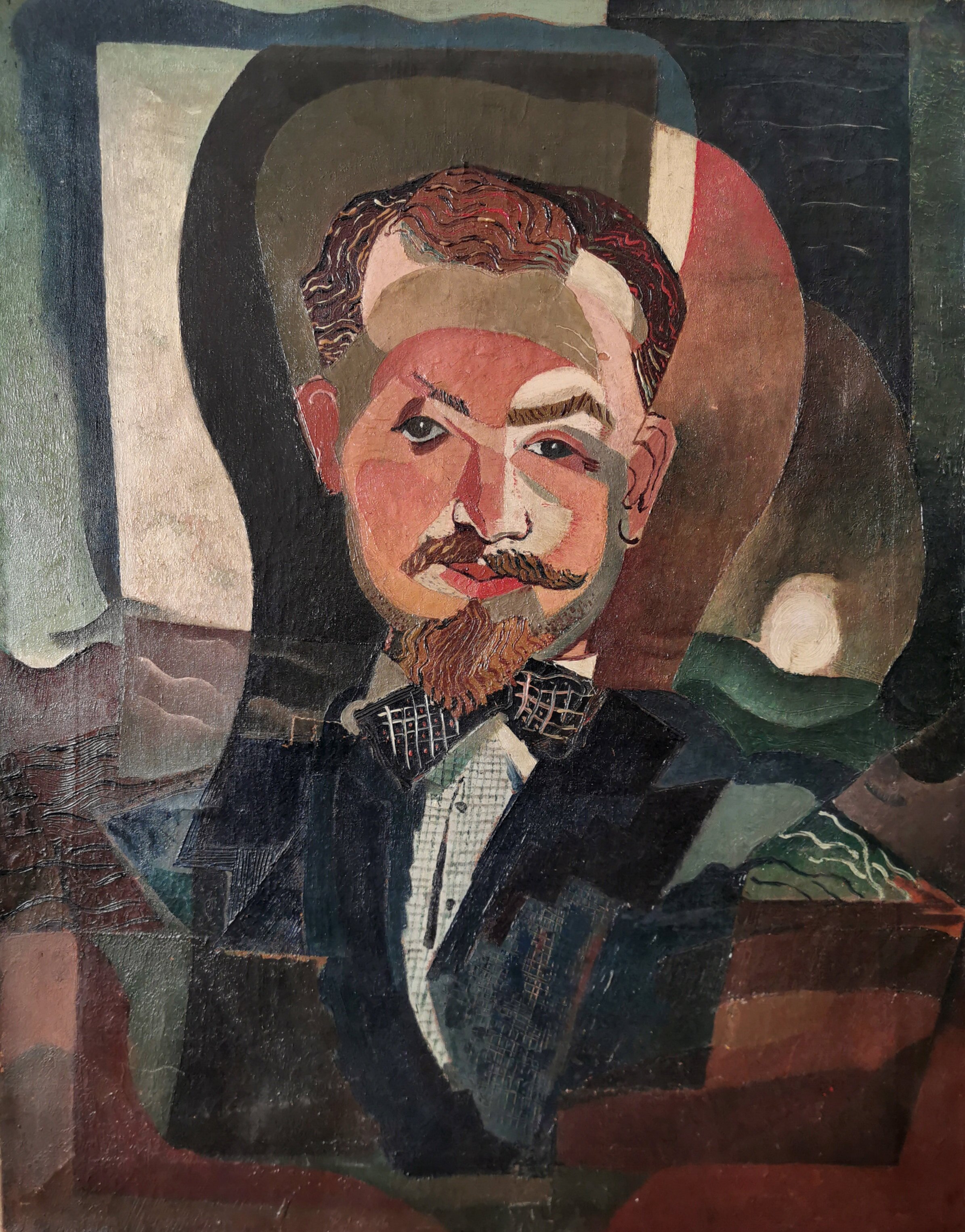 Max Hermann Maxy - Portrait of Lucian Fabre (1928)