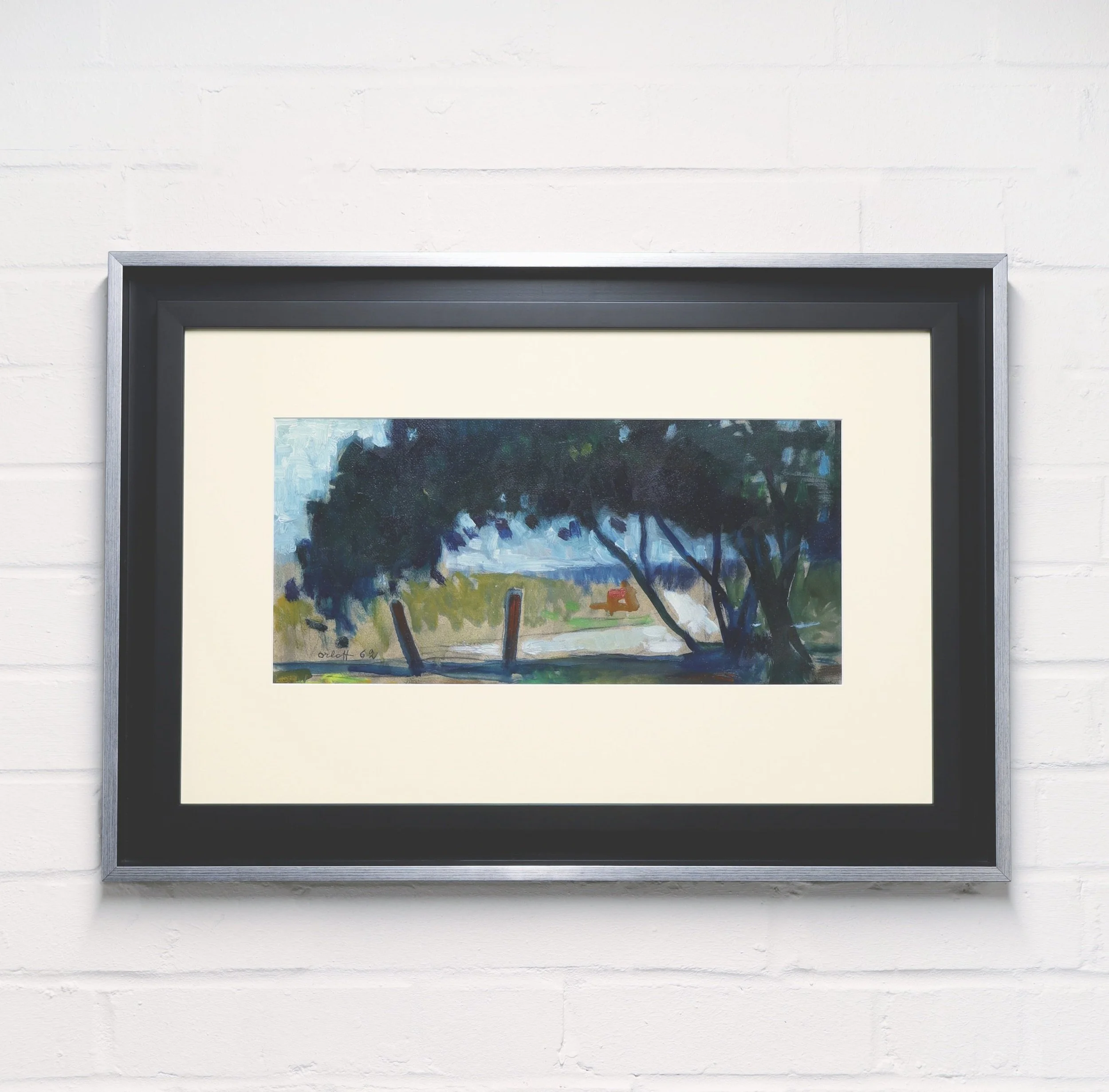 Alexandre Orloff - Landscape (1962)