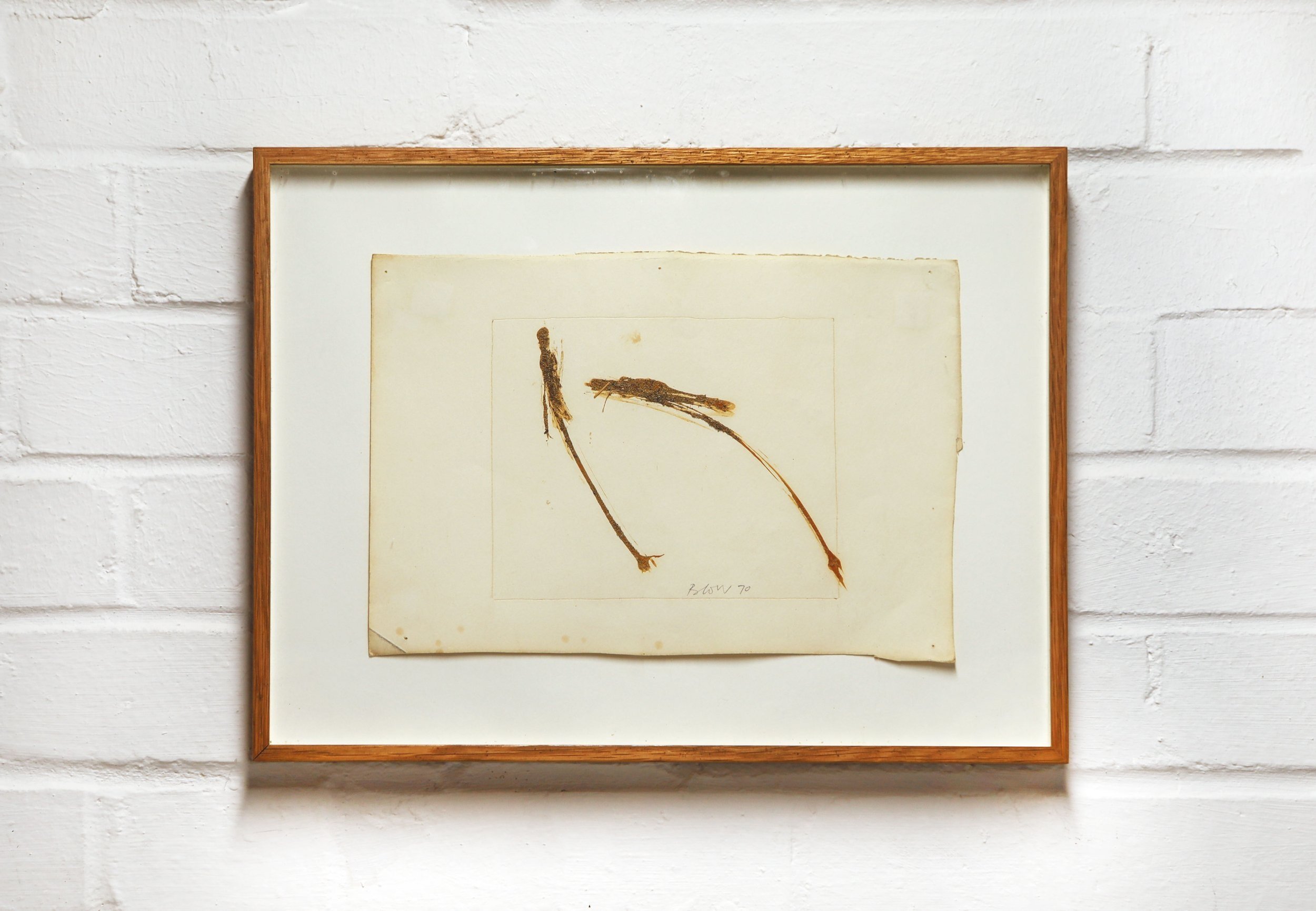 Sandra Blow - Untitled (1970), original mixed media, found object artwork.