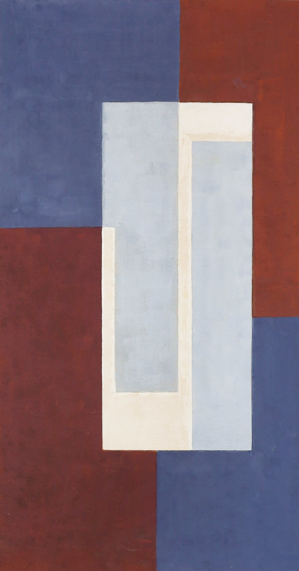 Kathleen Guthrie - Original design for 'Grey Squares on Brown' (1960s)