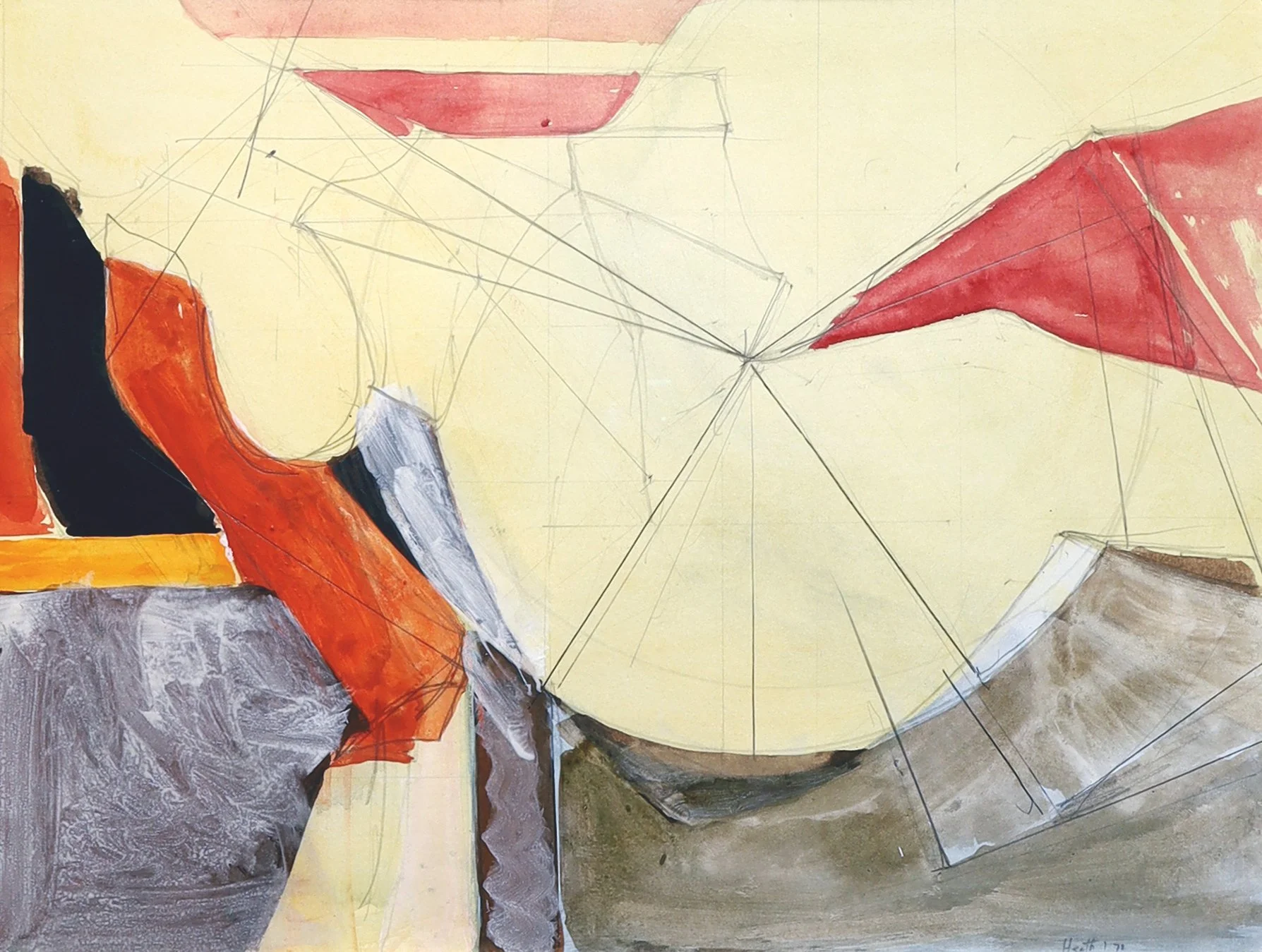 Adrian Heath, Untitled, 1978