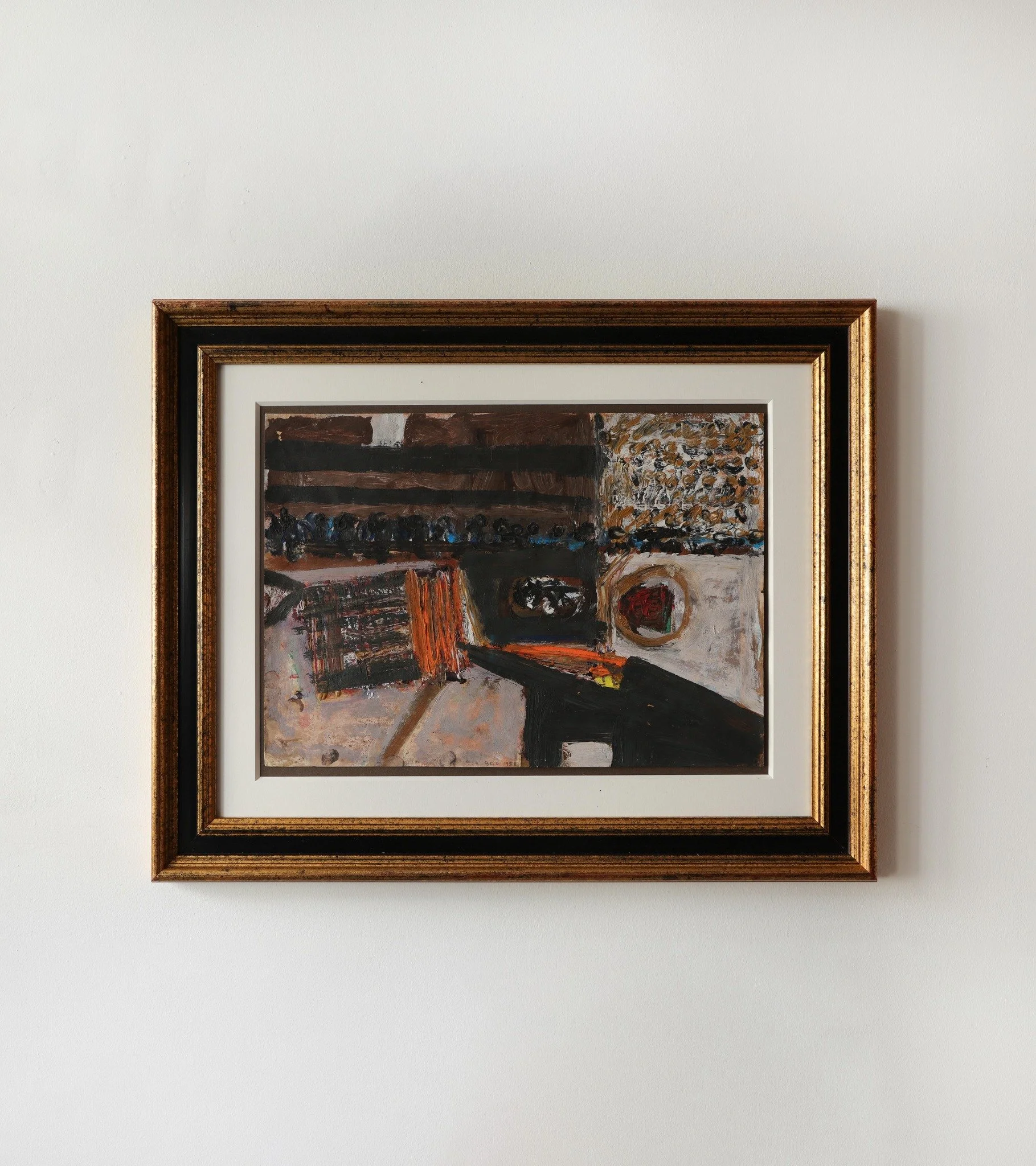 Trevor Bell (1930&ndash;2017)
Bull fight, 1958
Oil on paper
25x35.5 cm

Visit us at Stand 24 at the British Art Fair at the Saatchi Gallery next week!

Fair opening hours:
Collectors&rsquo; Preview, Thursday 24 September, 12 &ndash; 9pm
Friday 25 Sep