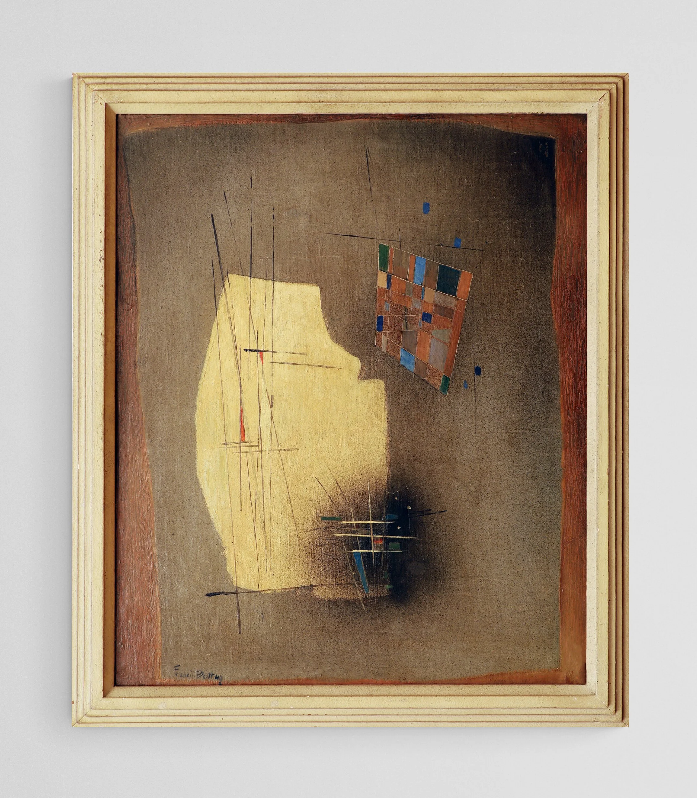 Francis Bott, Abstract composition, 1949