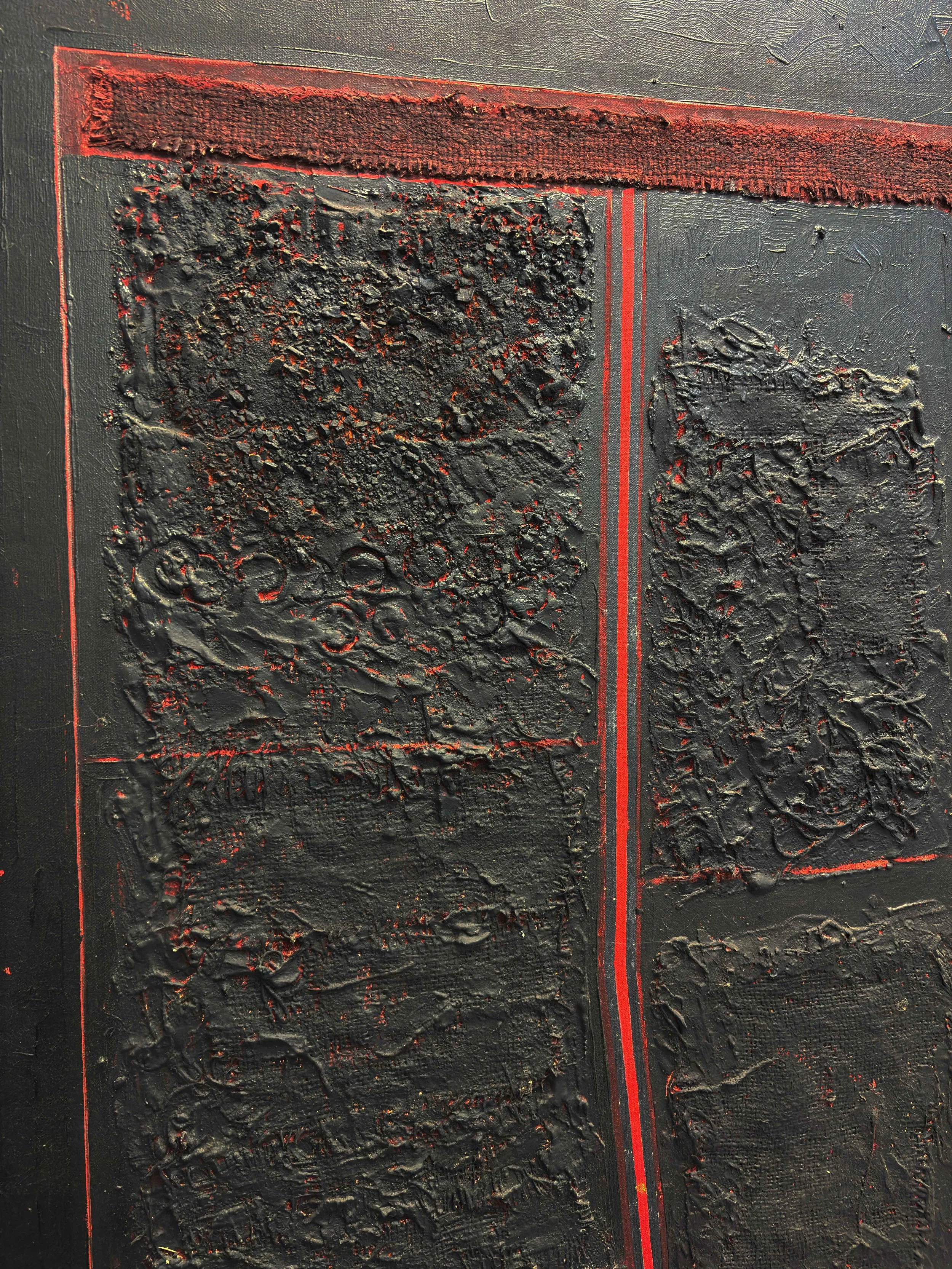 Peter Jackson, Black collage (detail
)