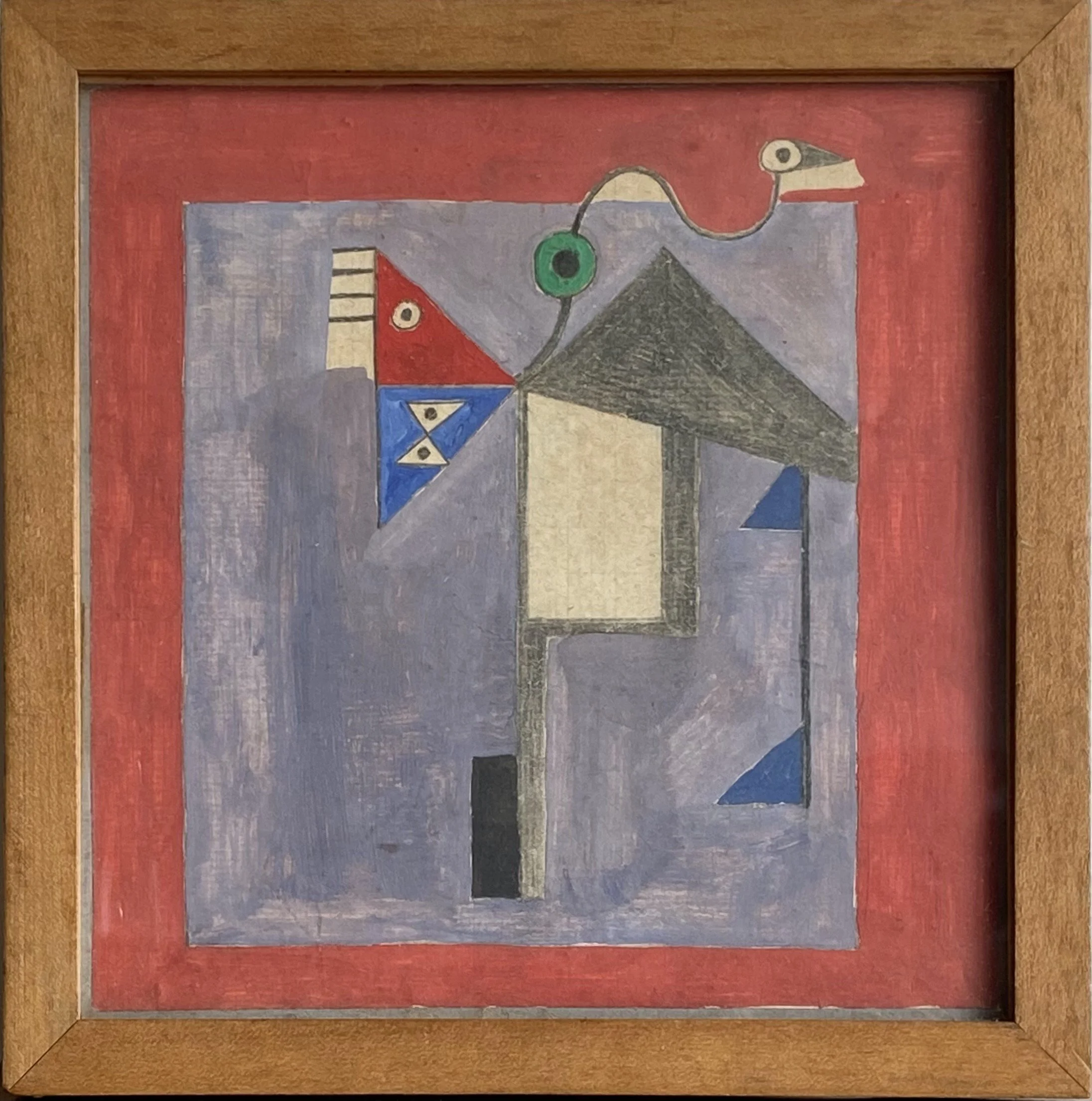 Ben Nicholson - Abstract rug design (c.1930), original modernist rug design.