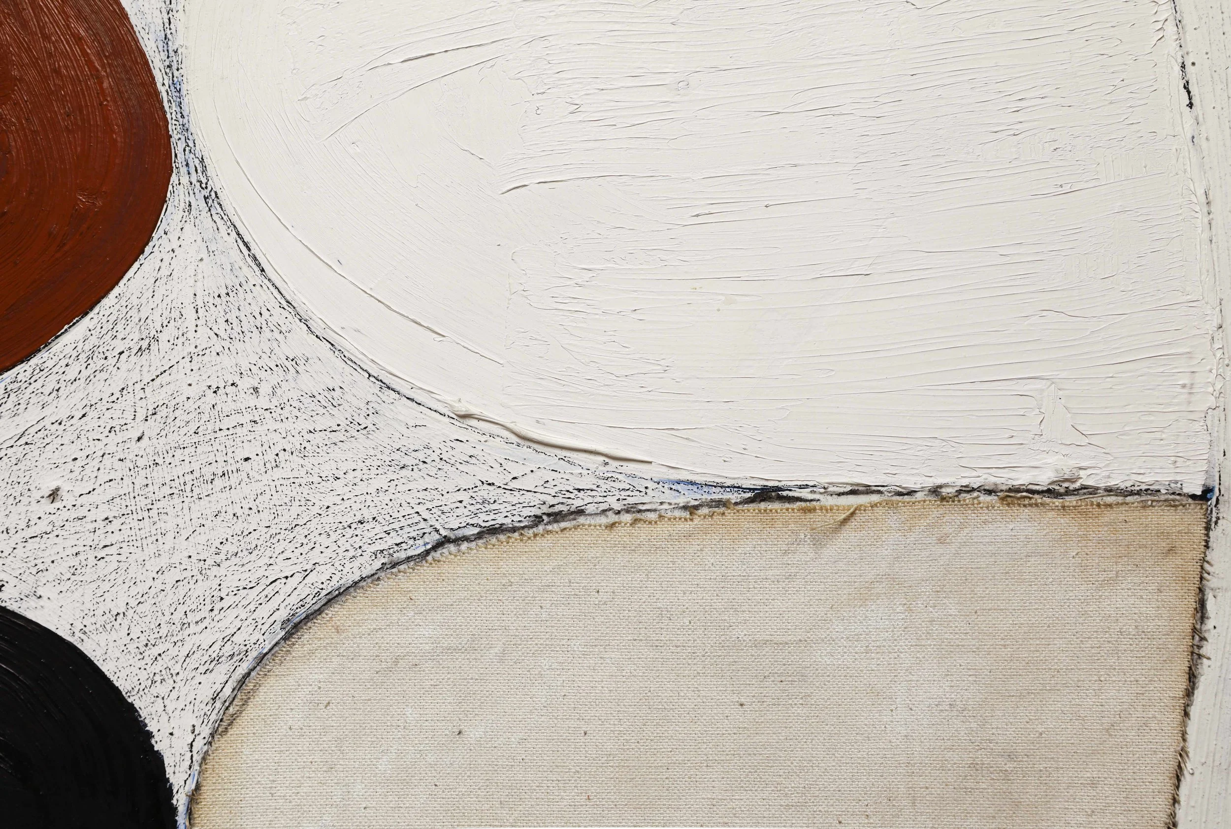 Terry Frost, Untitled (Brown, Black and White), 1972-1978.