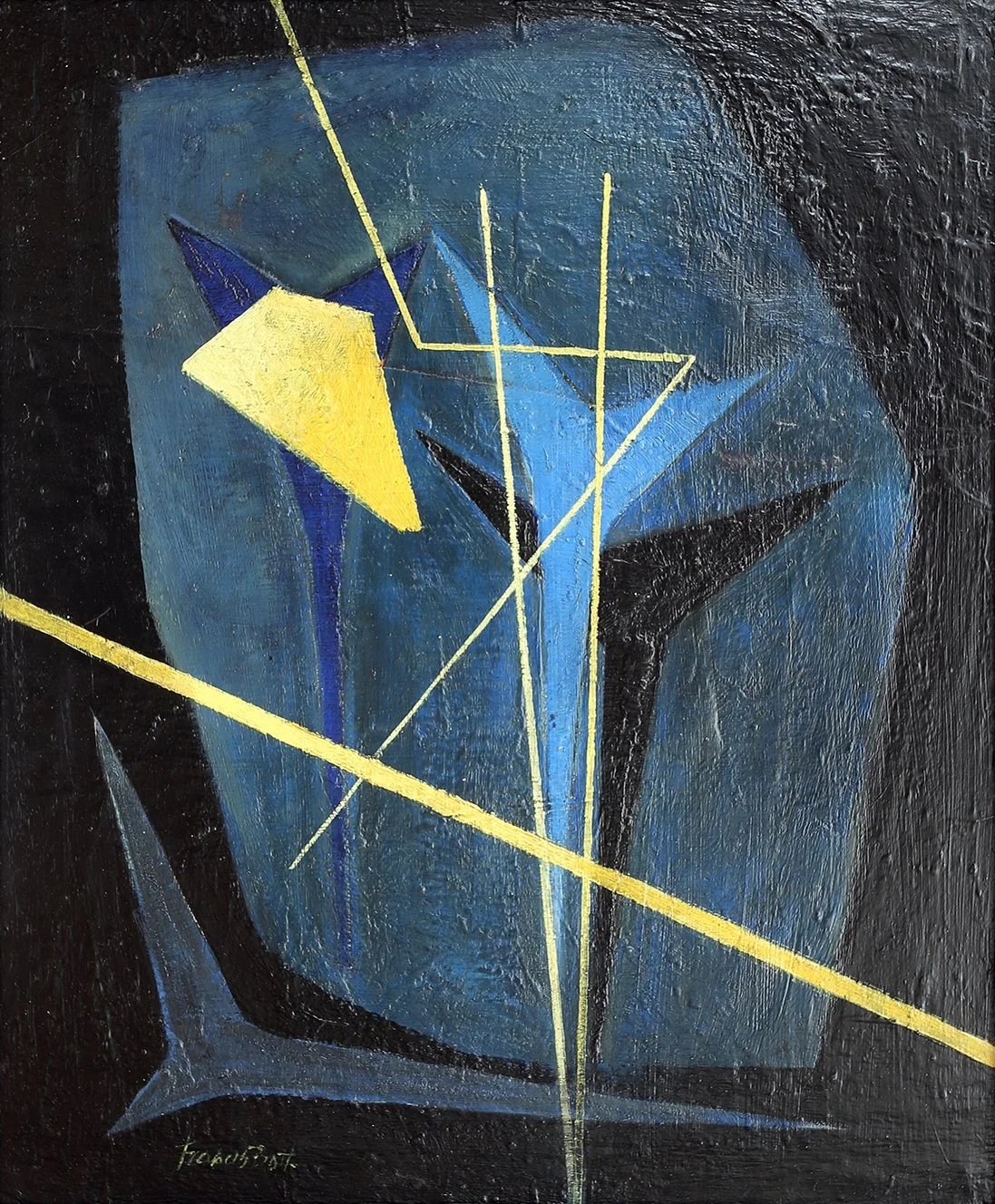 Francis Bott, Abstract composition, c.1950