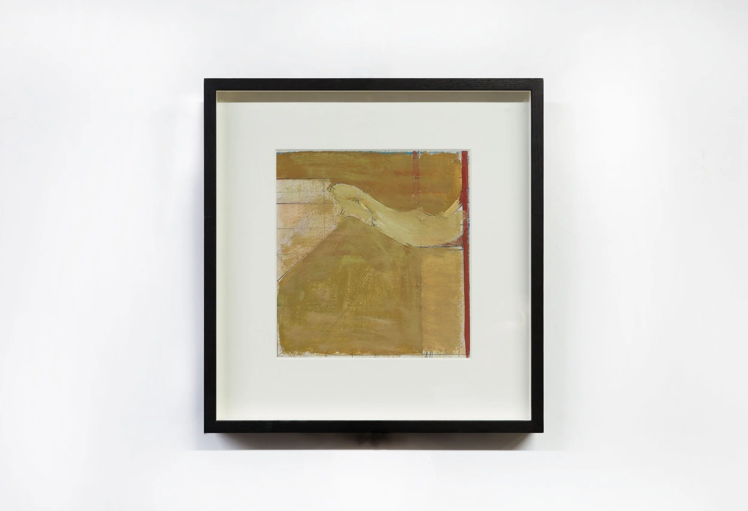 Adrian Heath, Abstract composition with red