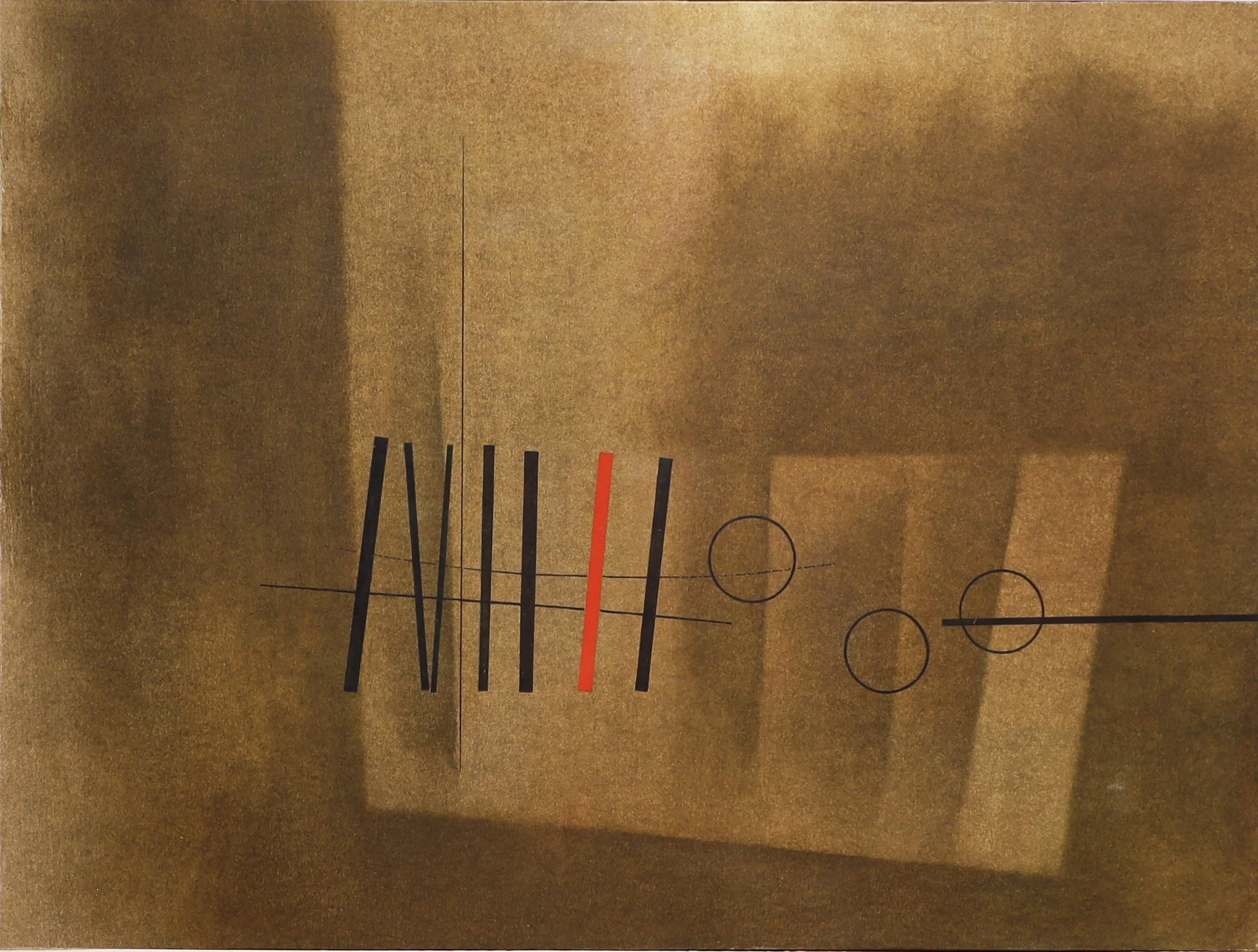 New on the website: Alexander MacKenzie, Abstract composition, c.1960