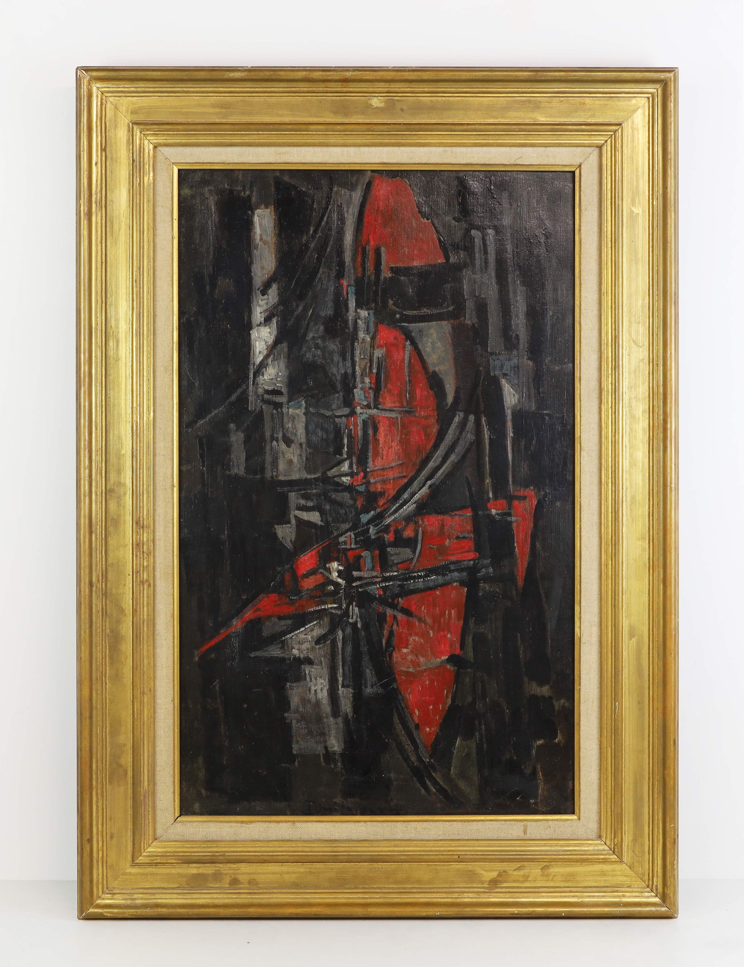 Pierre Dmitrienko, Cubist Composition (1953)