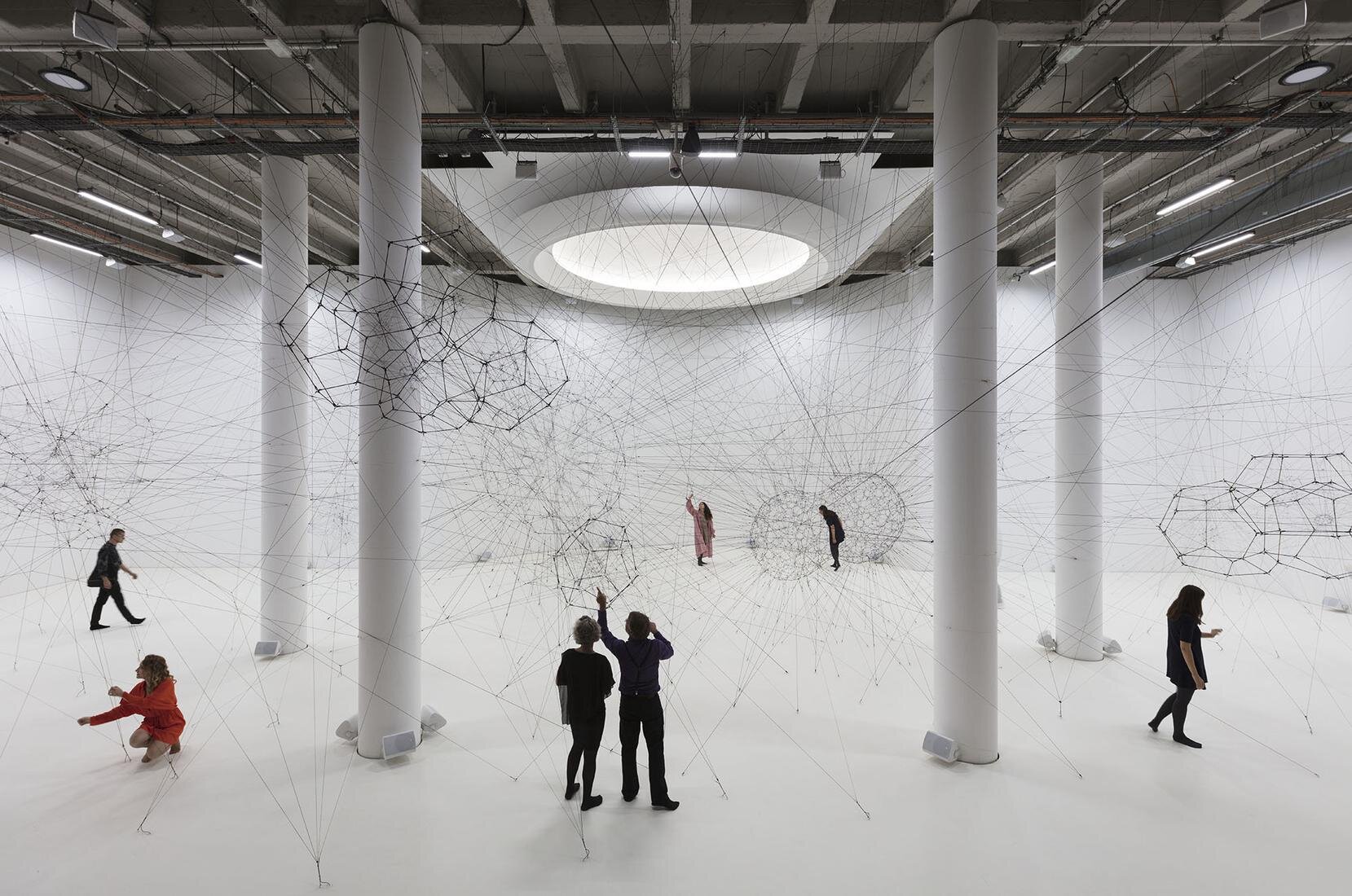  Installation view:  ON AIR , Palais de Tokyo, Paris (2018) 