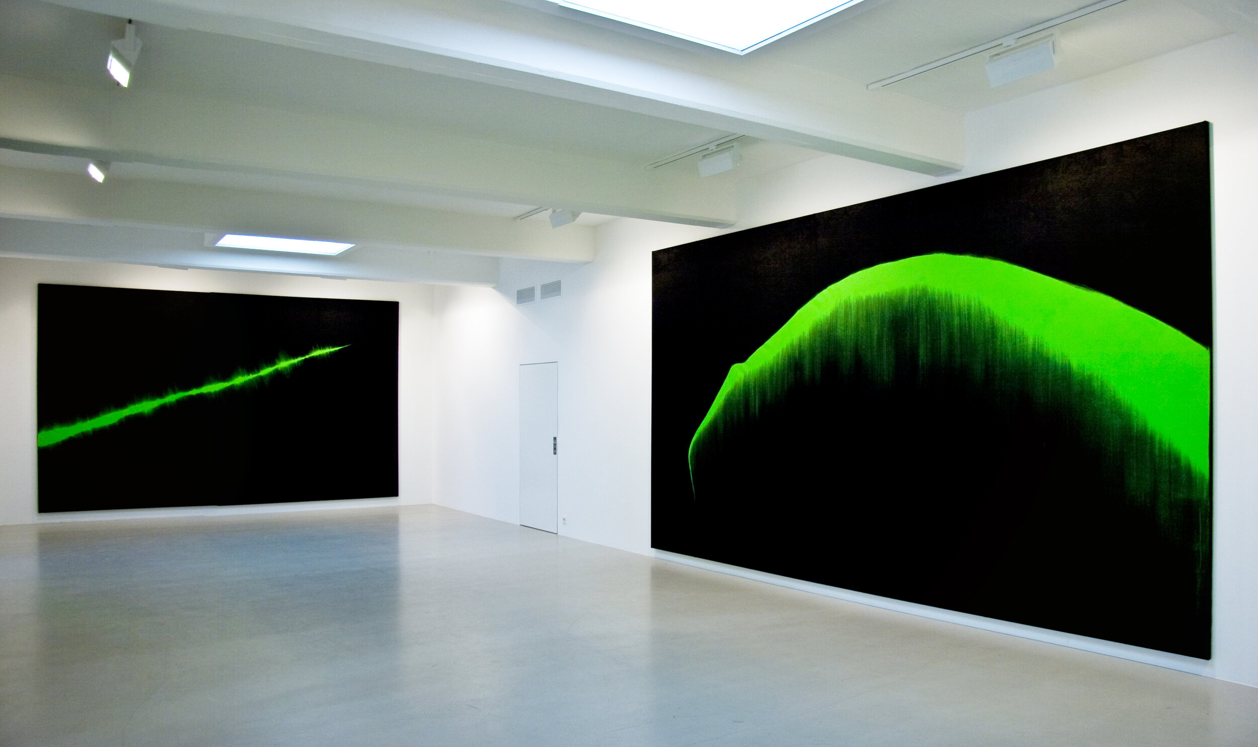  Installation view:  Cold Fire , AREA Stockholm, Sweden (2007) 