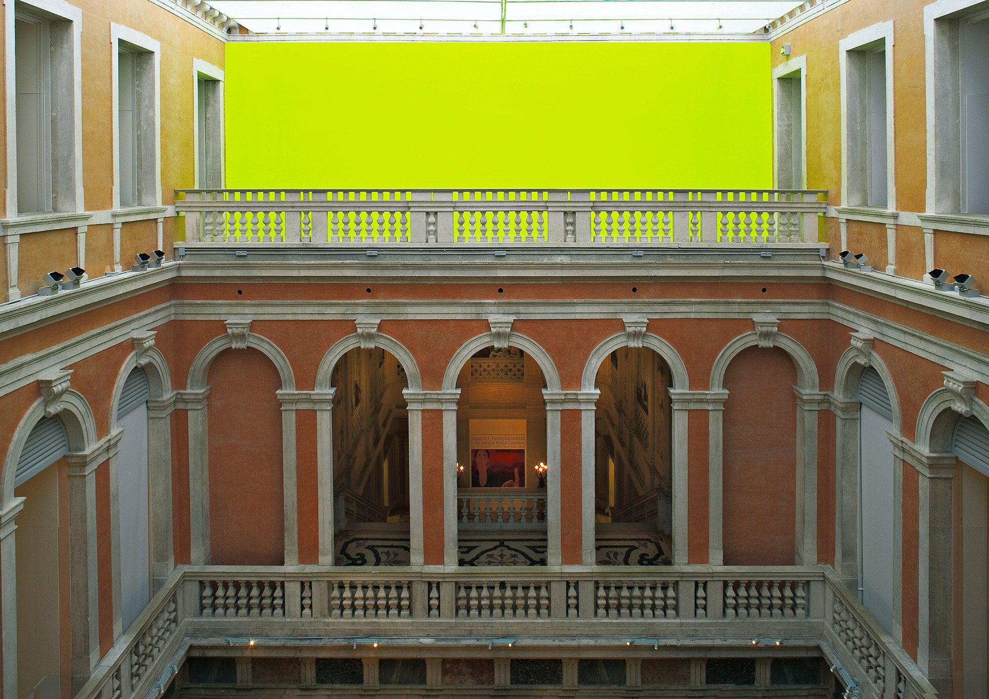  Installation view:  Sequence I,  Palazzo Grassi, Venice (2007) 