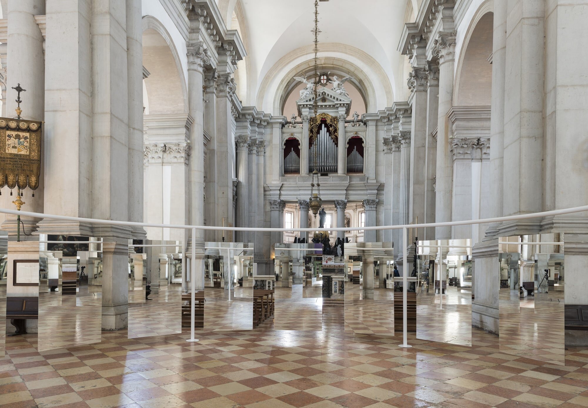 Installation view:   One and One Makes Three , Basilica di San Giorgio Maggiore, Venice (2017) 