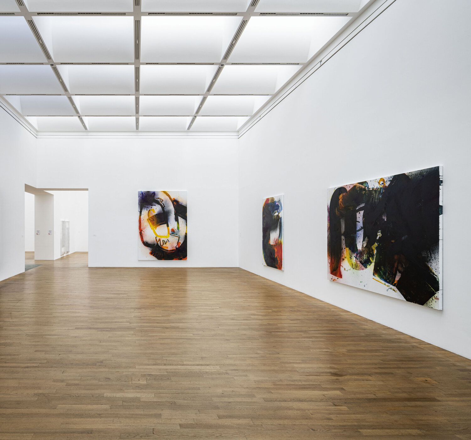  Installation view:  Jetzt! Junge Malerei in Deutschland , Kunstmuseum Bonn, Germany (2020) 