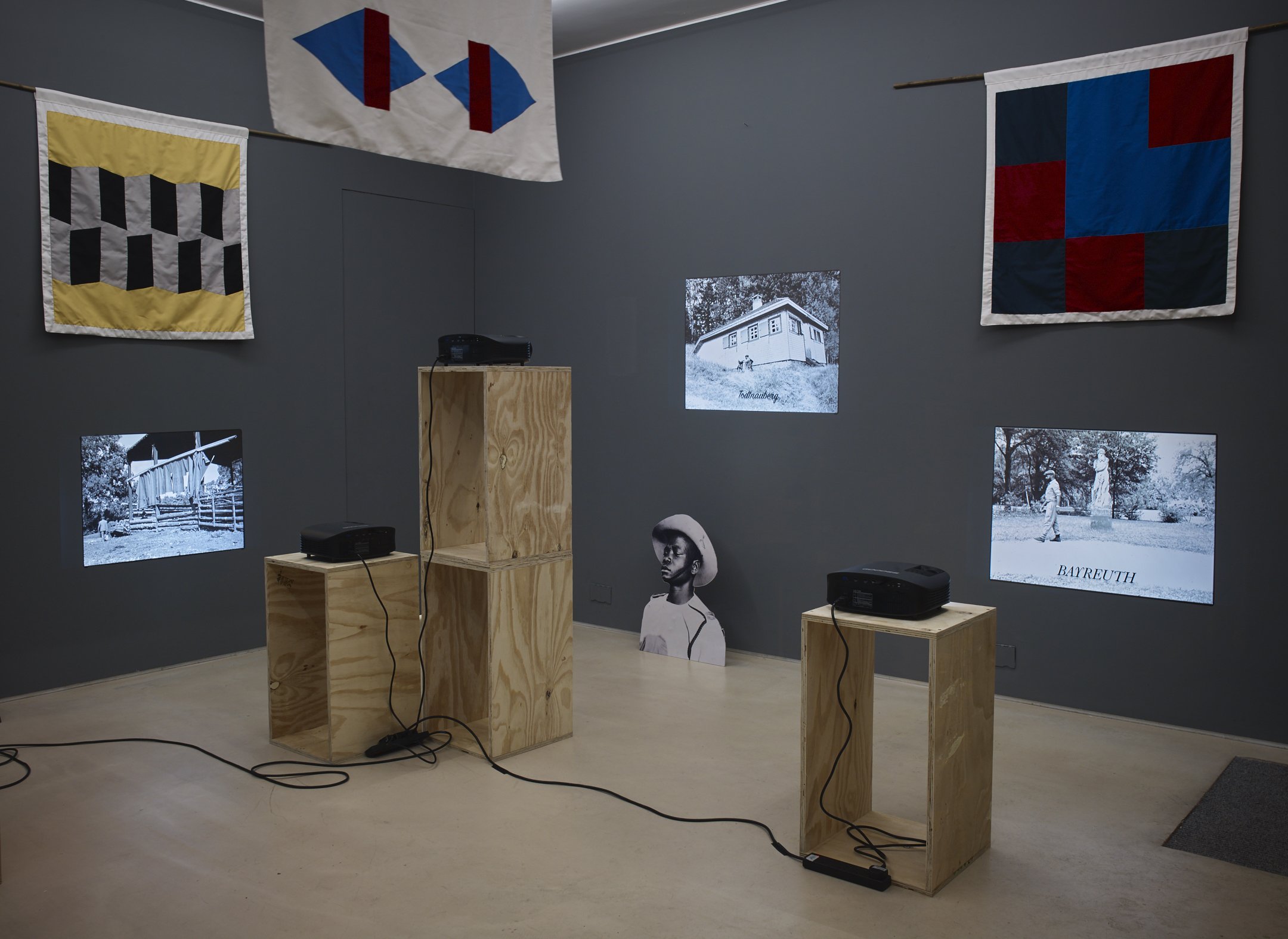  Installation view,  Postcards from the Last Century , Peer, London (2020) 