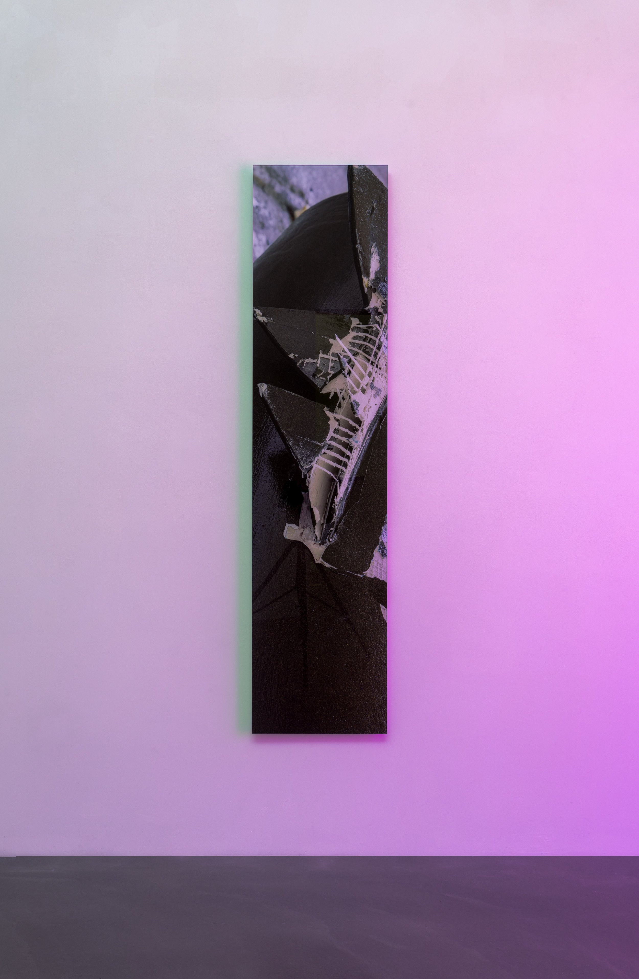    Broken Beauty , 2023, injected print on baryta paper, plexiglass, 73 x 41.5 cm  
