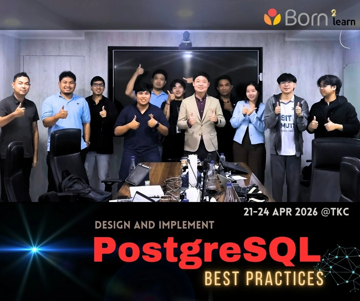 อบรม PostgreSQL (21-24 เม.ย. 2569) @TKC