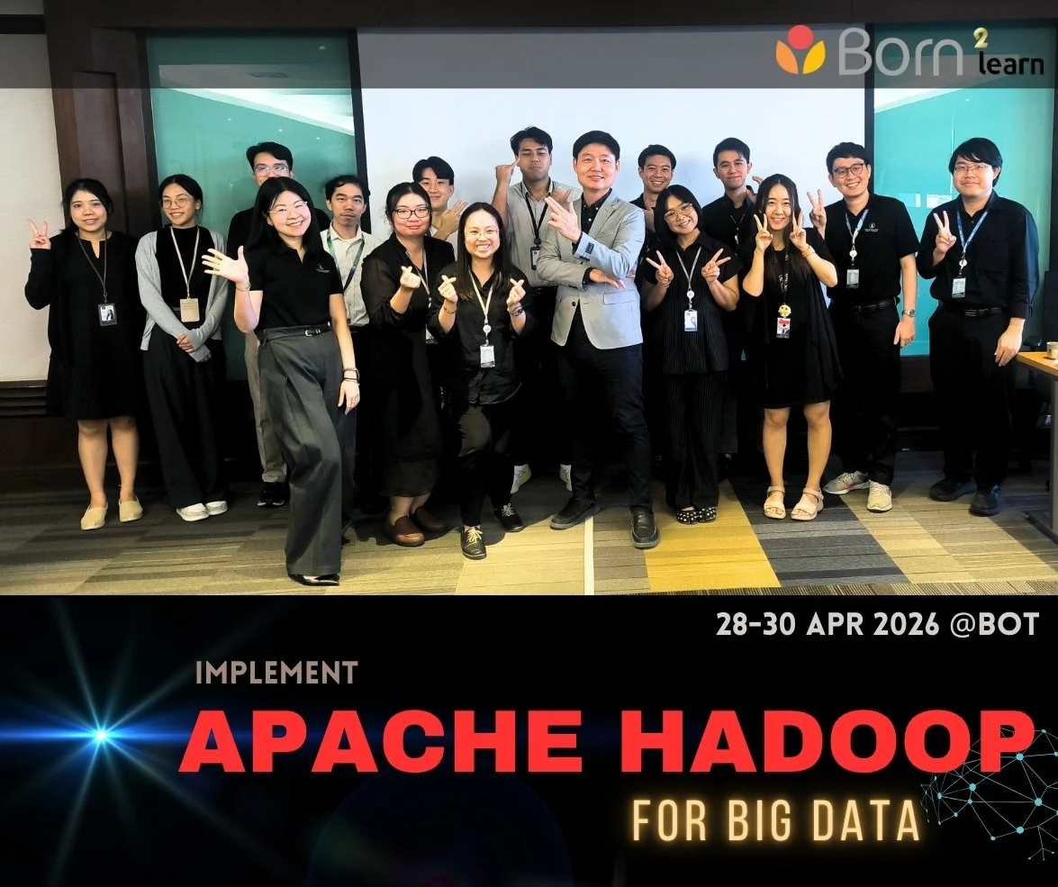 อบรม Apache Hadoop for Big Data (28-30 เม.ย. 2569) @แบงค์ชาติ